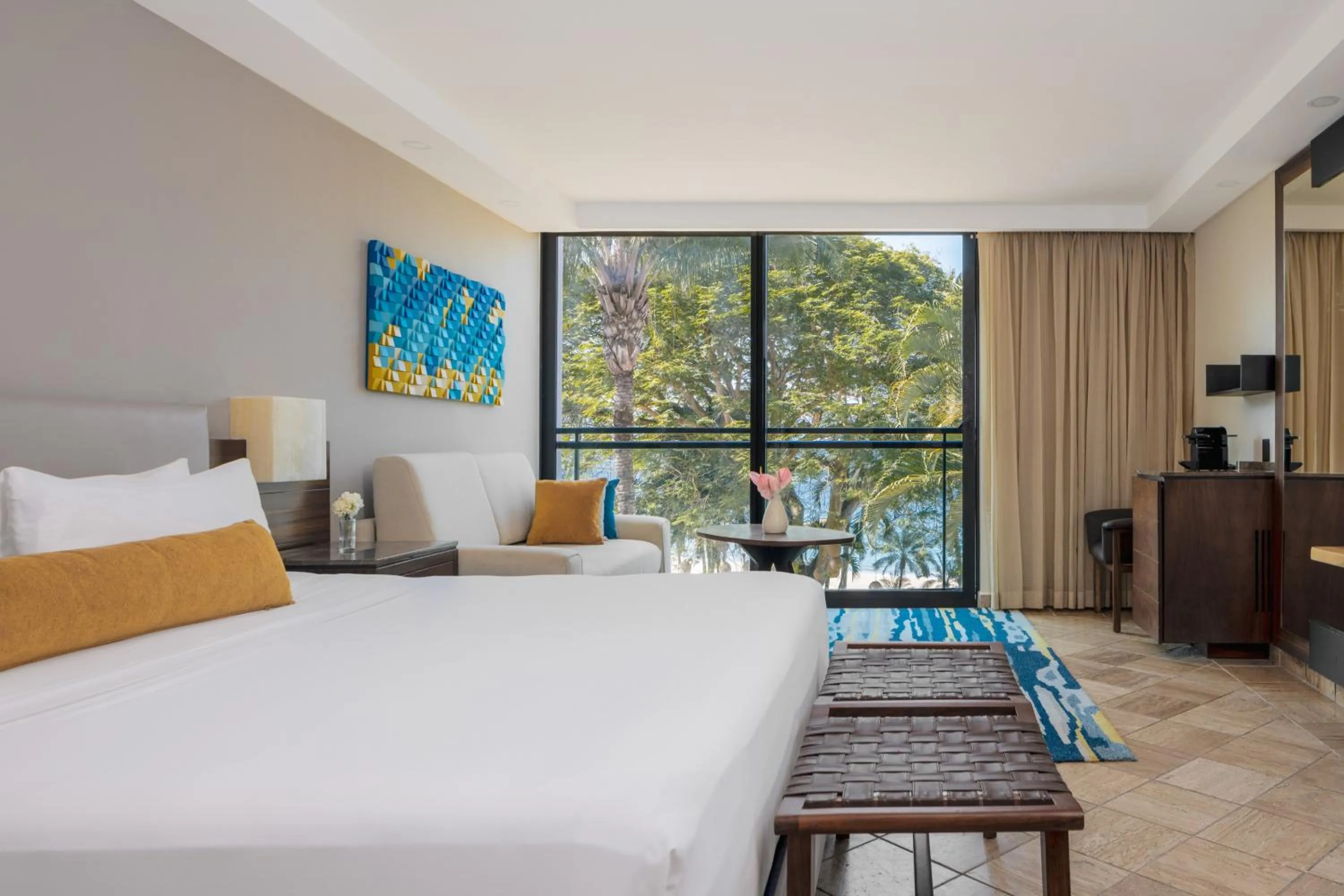 Bed in Hyatt Ziva Puerto Vallarta - All Inclusive