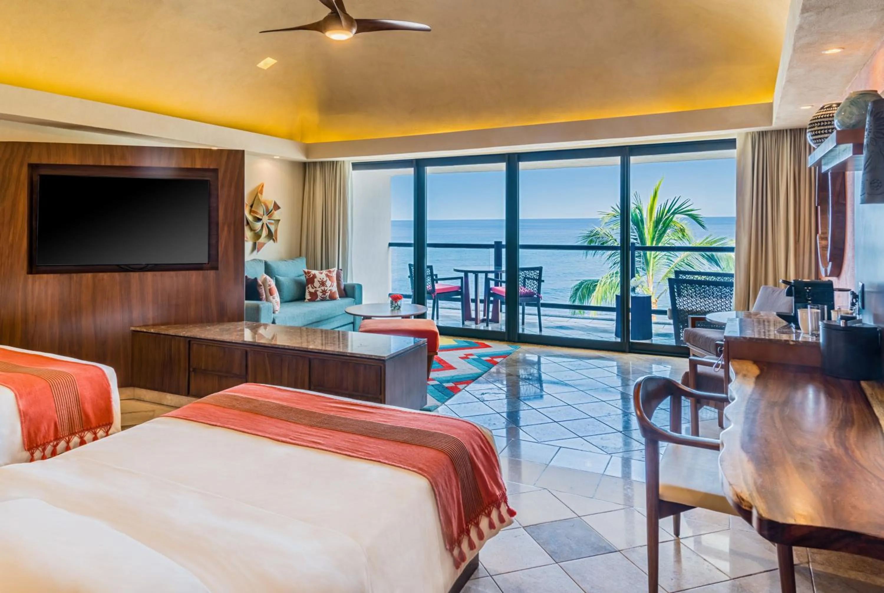 Bed in Hyatt Ziva Puerto Vallarta - All Inclusive