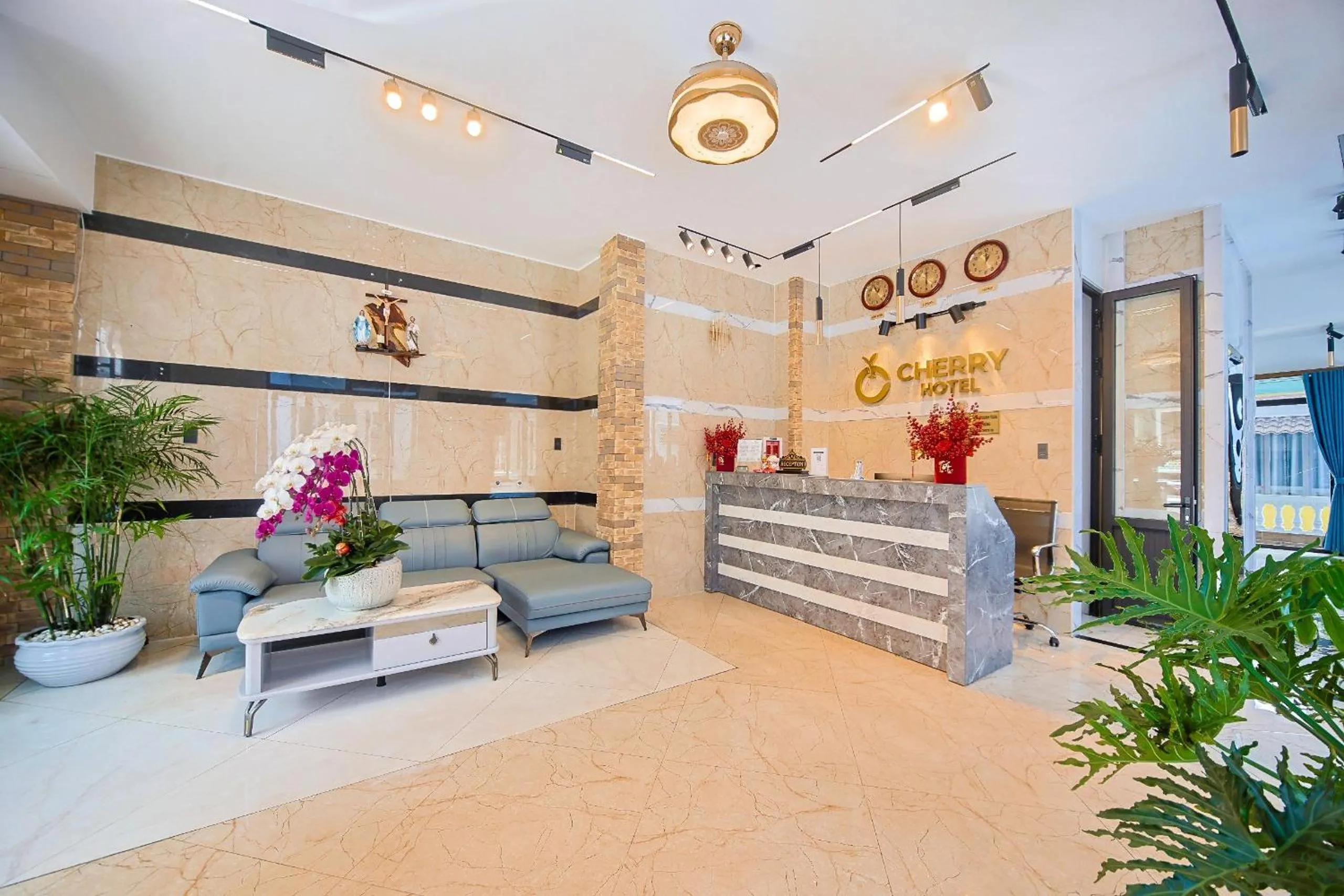 Lobby or reception in Cherry Hotel 2 Da Lat