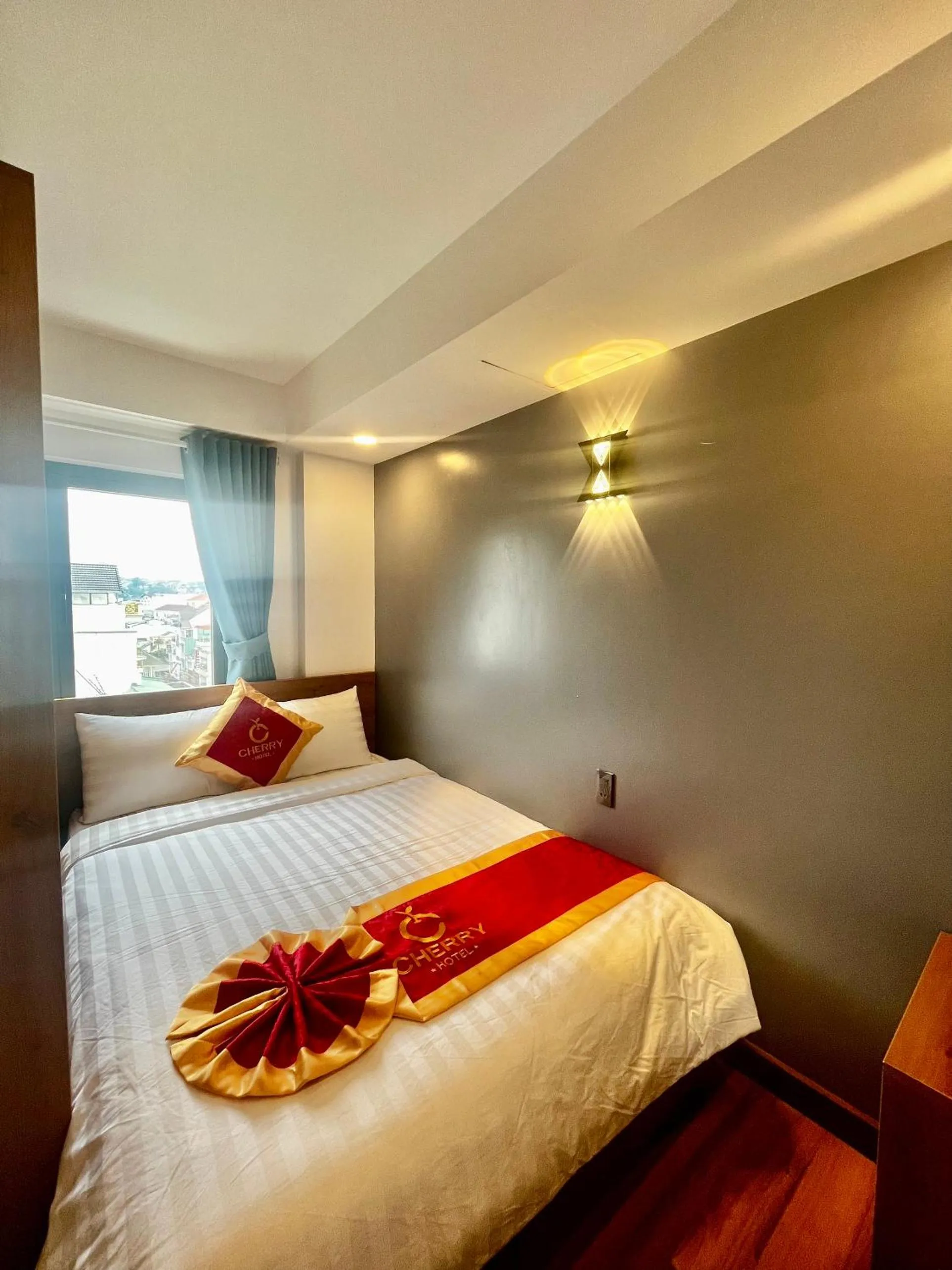 Bed in Cherry Hotel 2 Da Lat