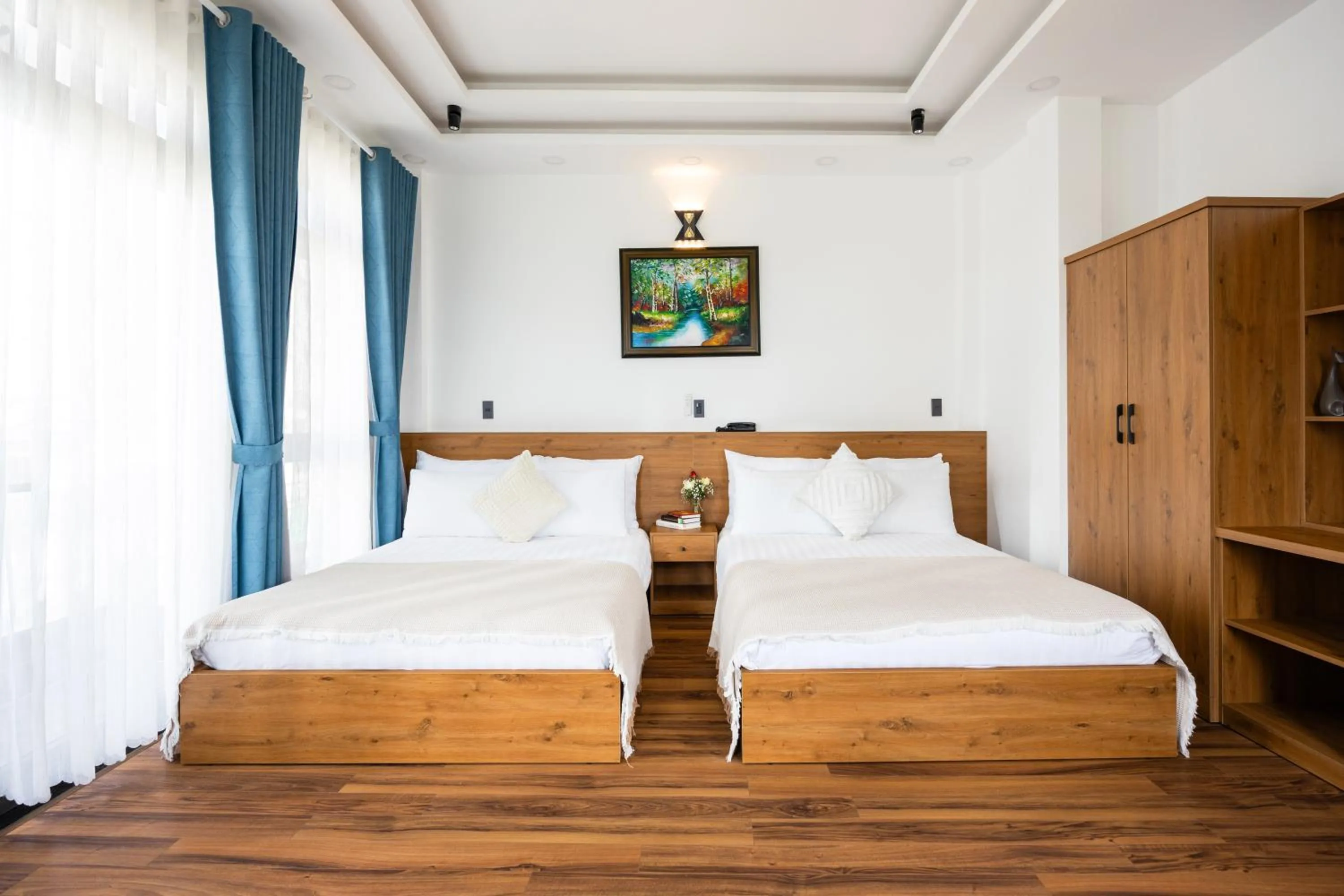 Photo of the whole room, Bed in Cherry Hotel 2 Da Lat