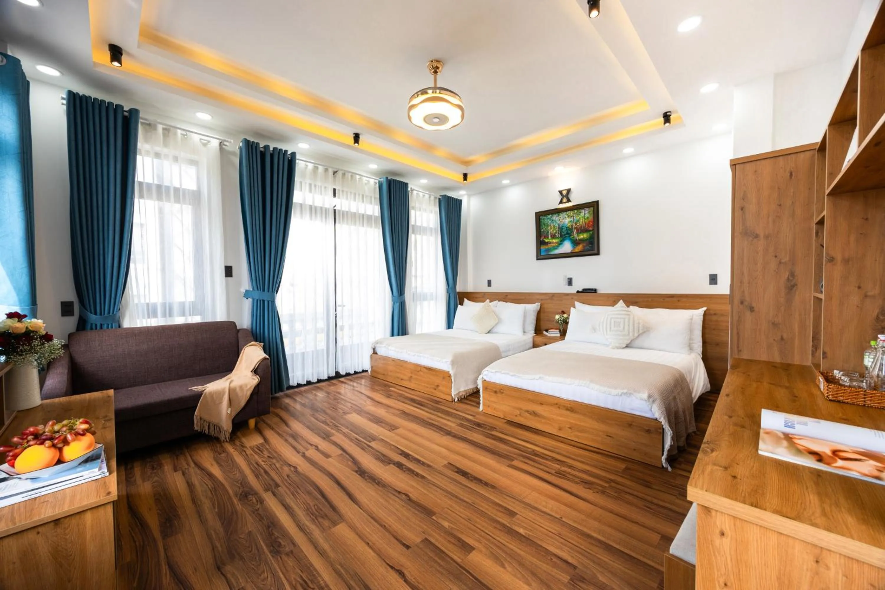 Photo of the whole room, Bed in Cherry Hotel 2 Da Lat