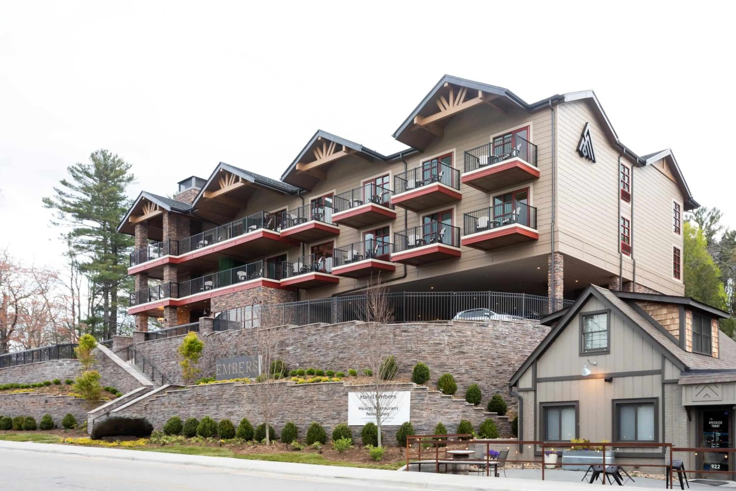 Property building in The Embers Hotel