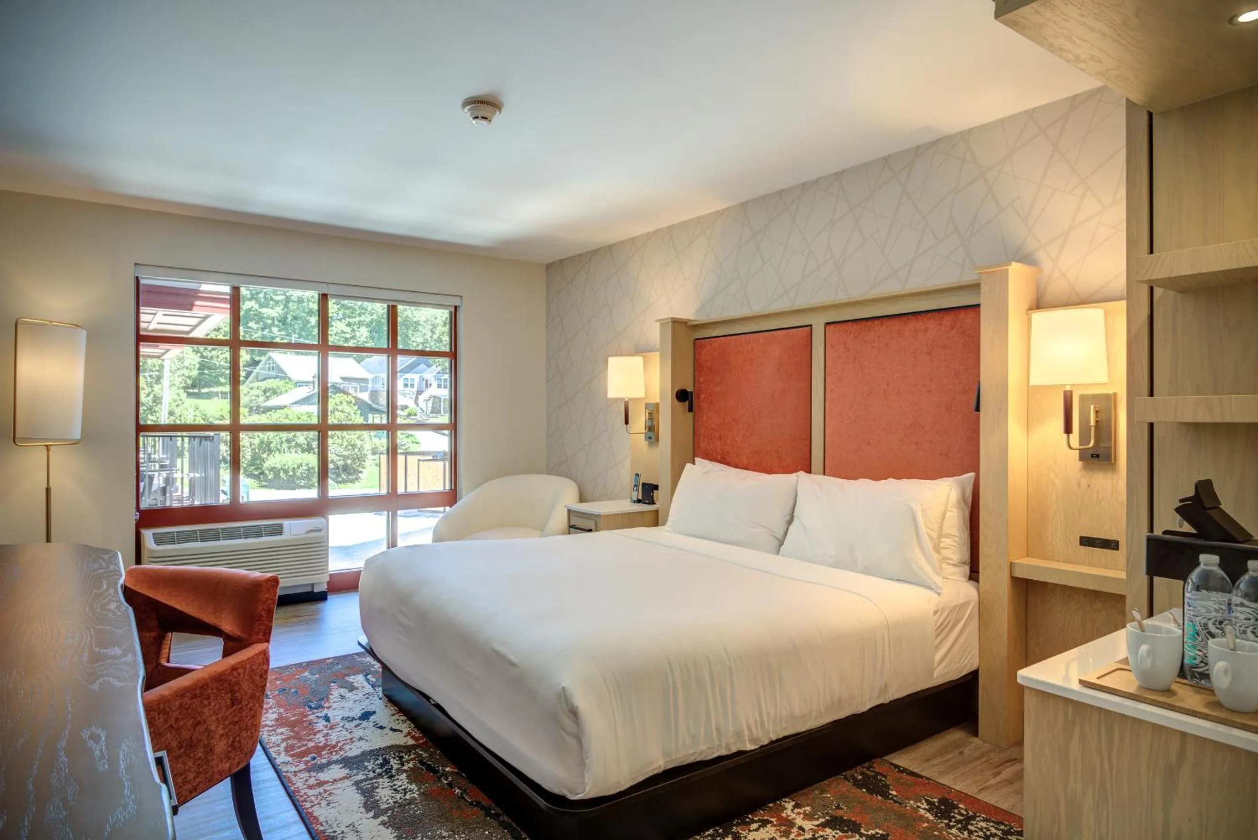 Bed in The Embers Hotel