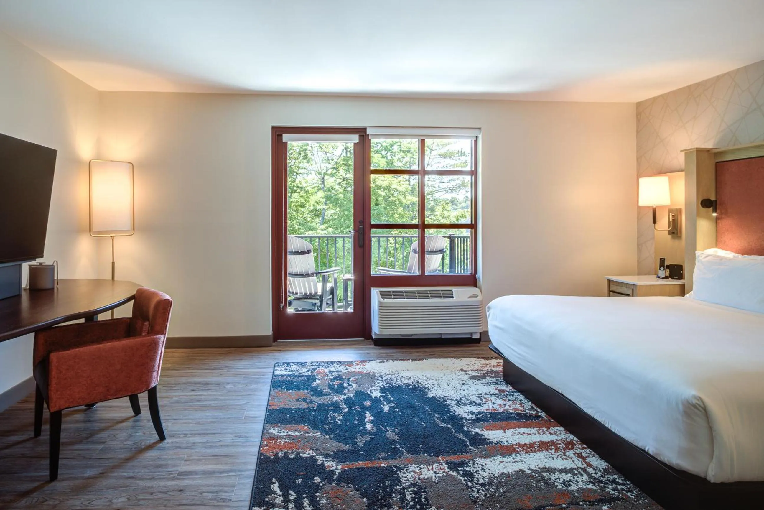 Bed in The Embers Hotel