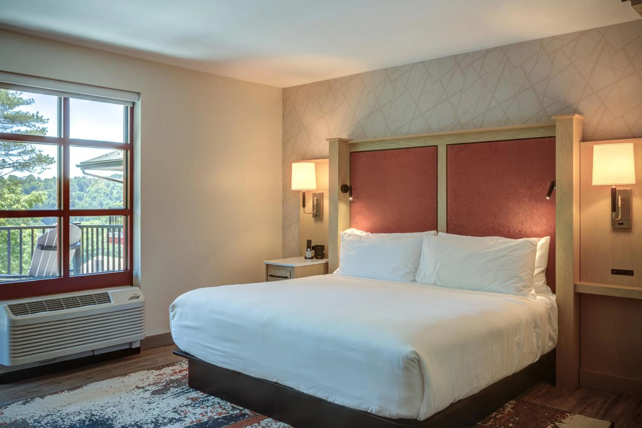 Bed in The Embers Hotel