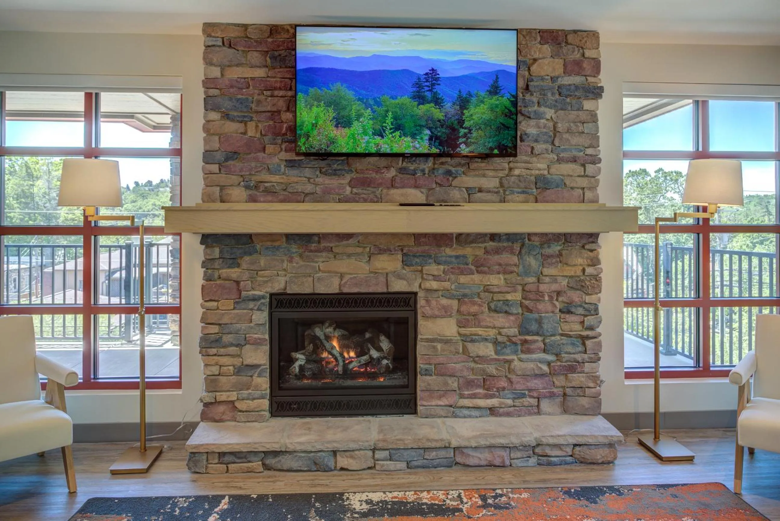 TV and multimedia in The Embers Hotel