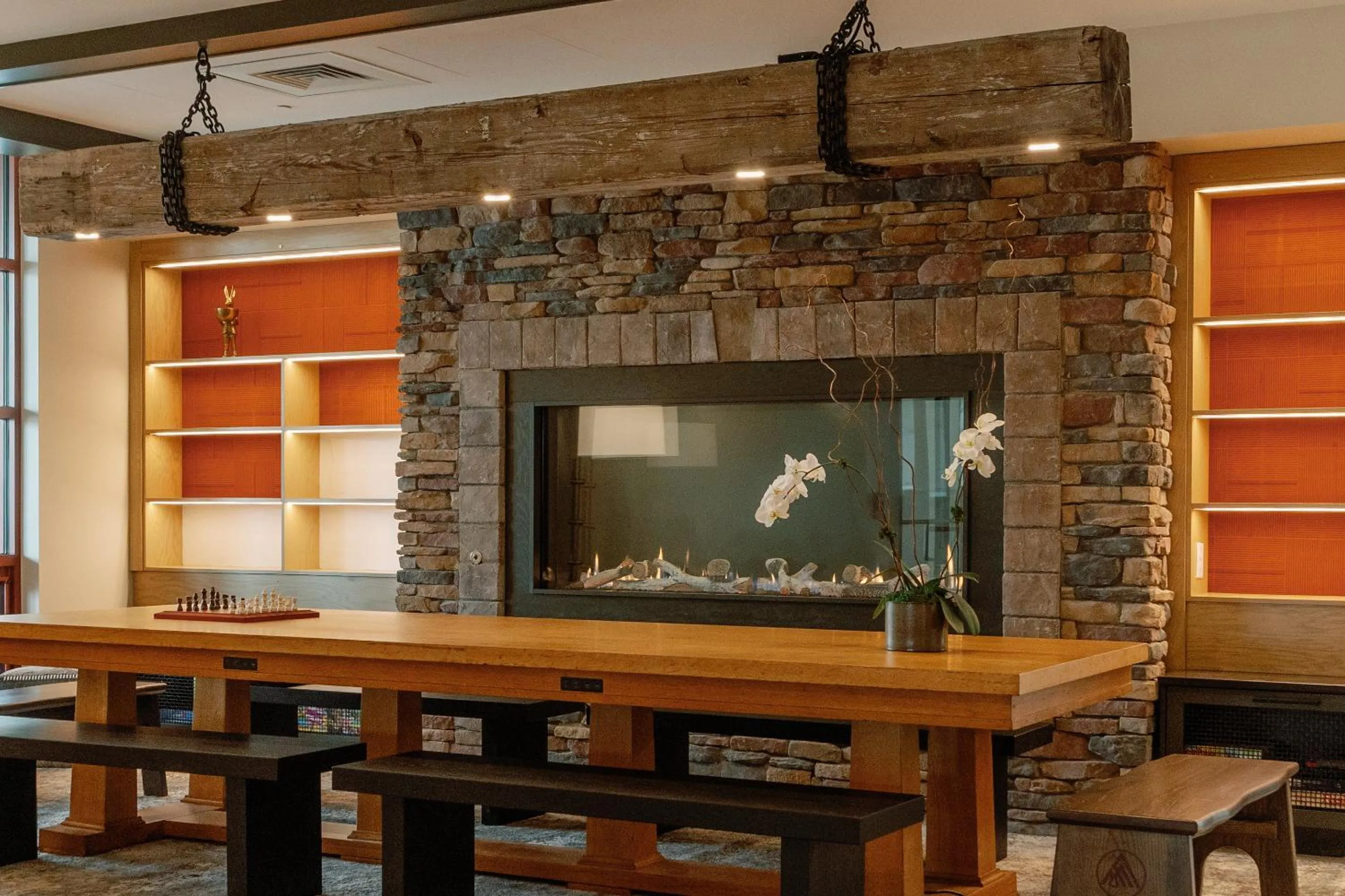 Game Room in The Embers Hotel