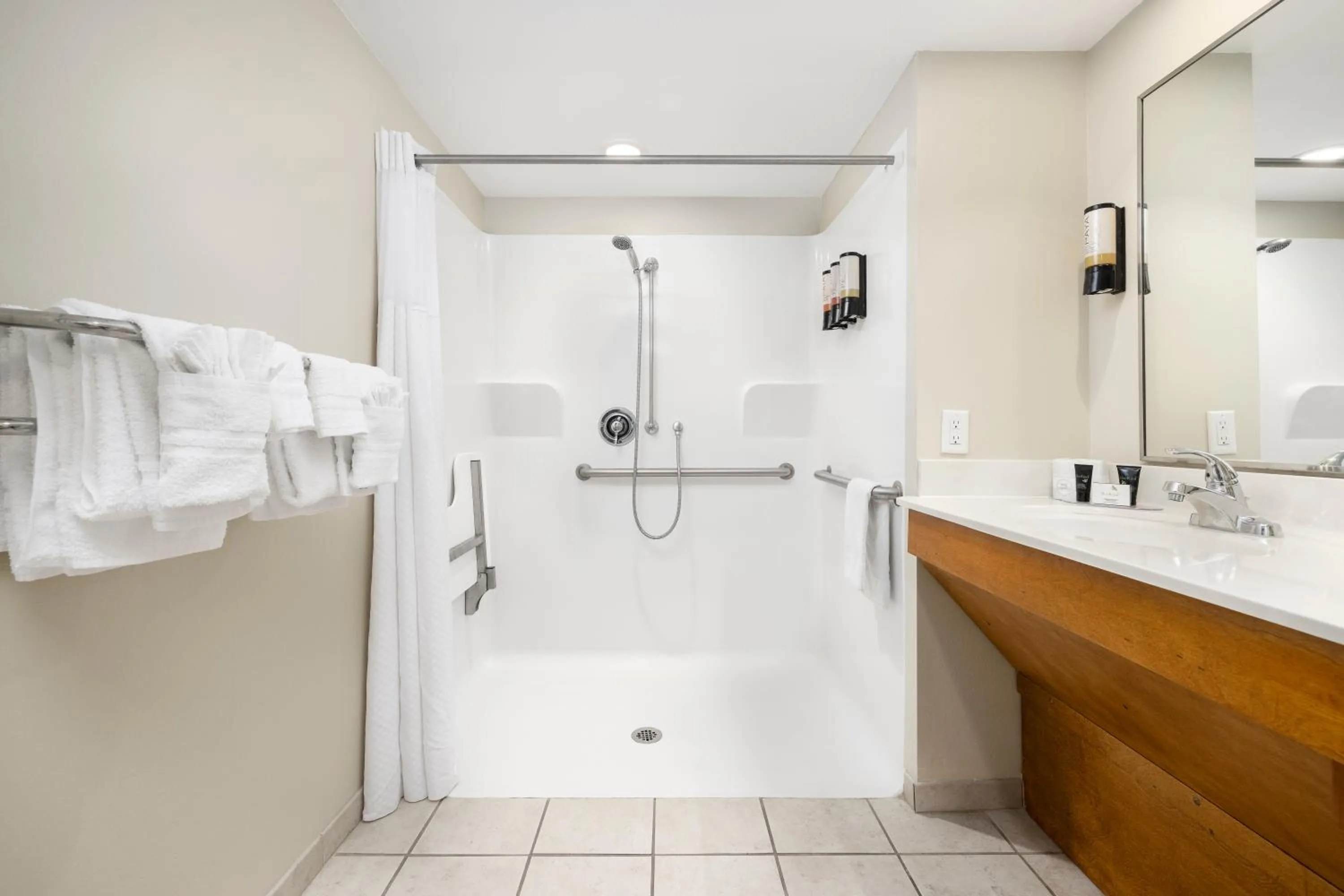 Shower in Beachside Resort Panama City Beach