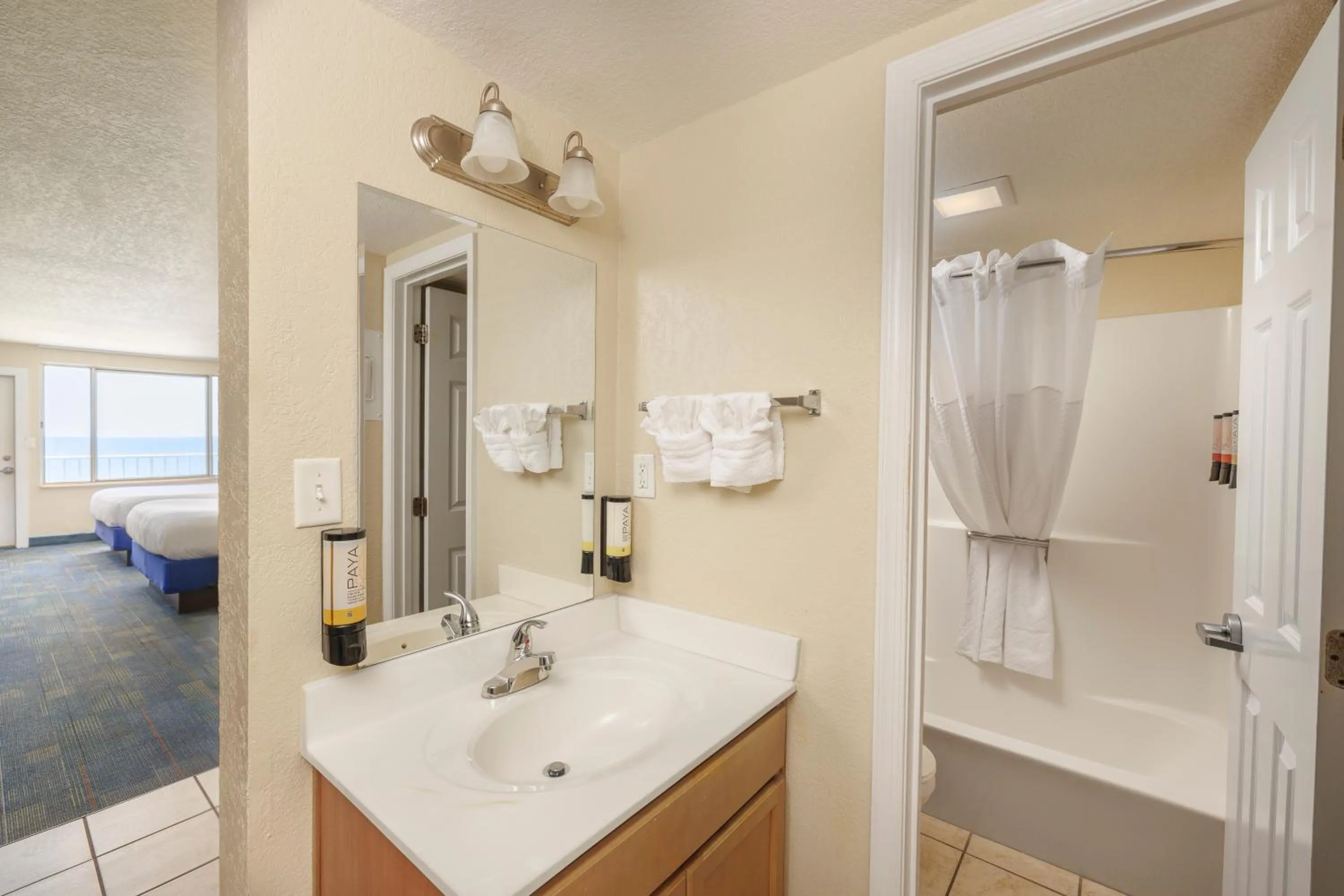 Shower in Beachside Resort Panama City Beach