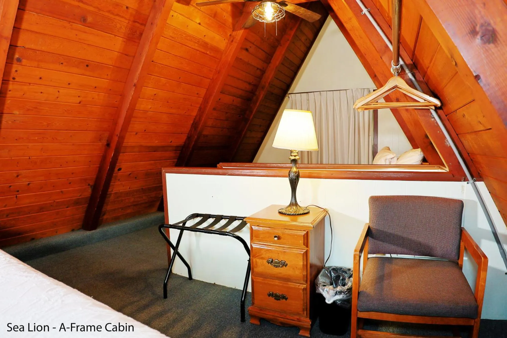 Bedroom, Bed in Park Motel and Cabins