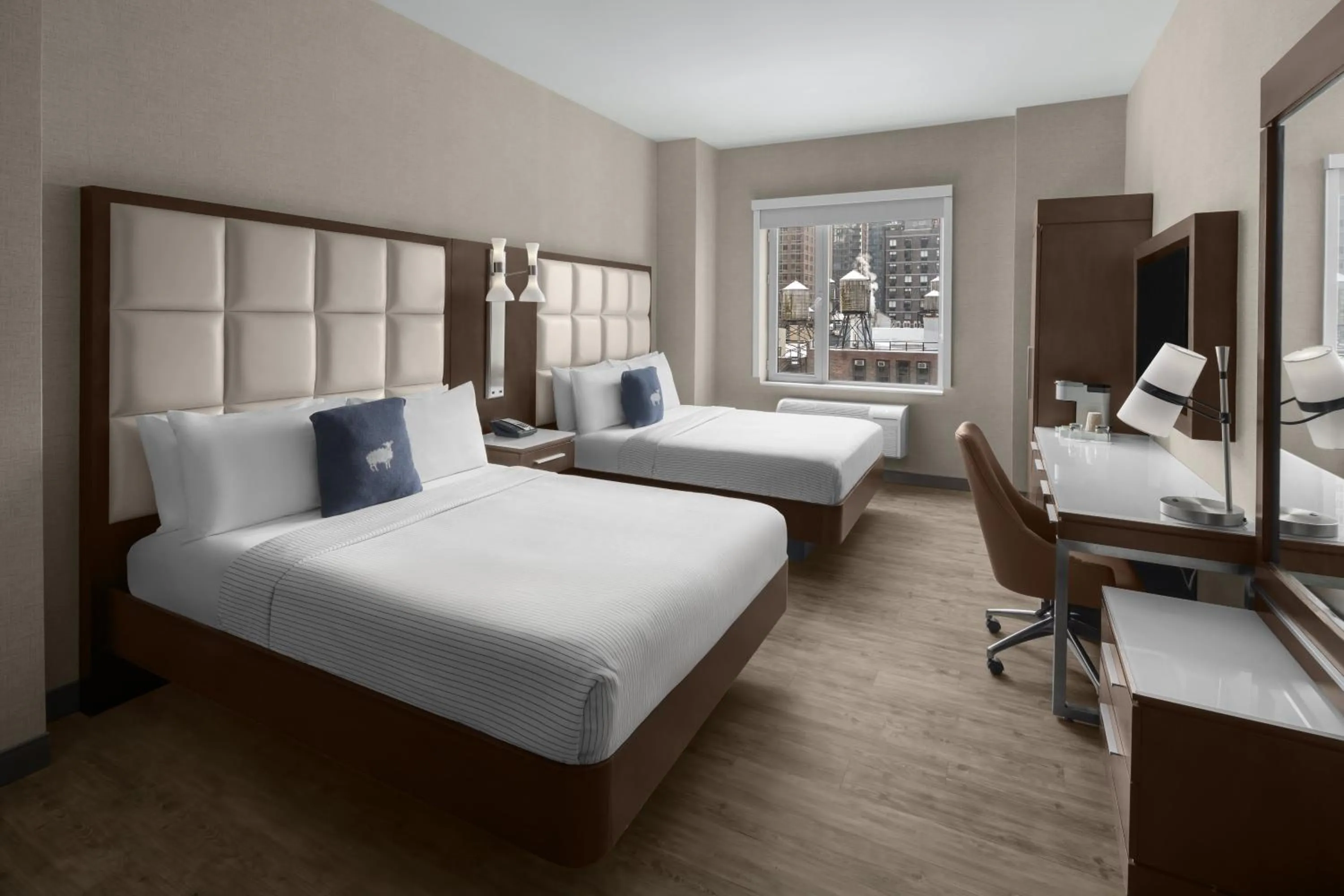 Bedroom, Bed in Cambria Hotel New York - Chelsea