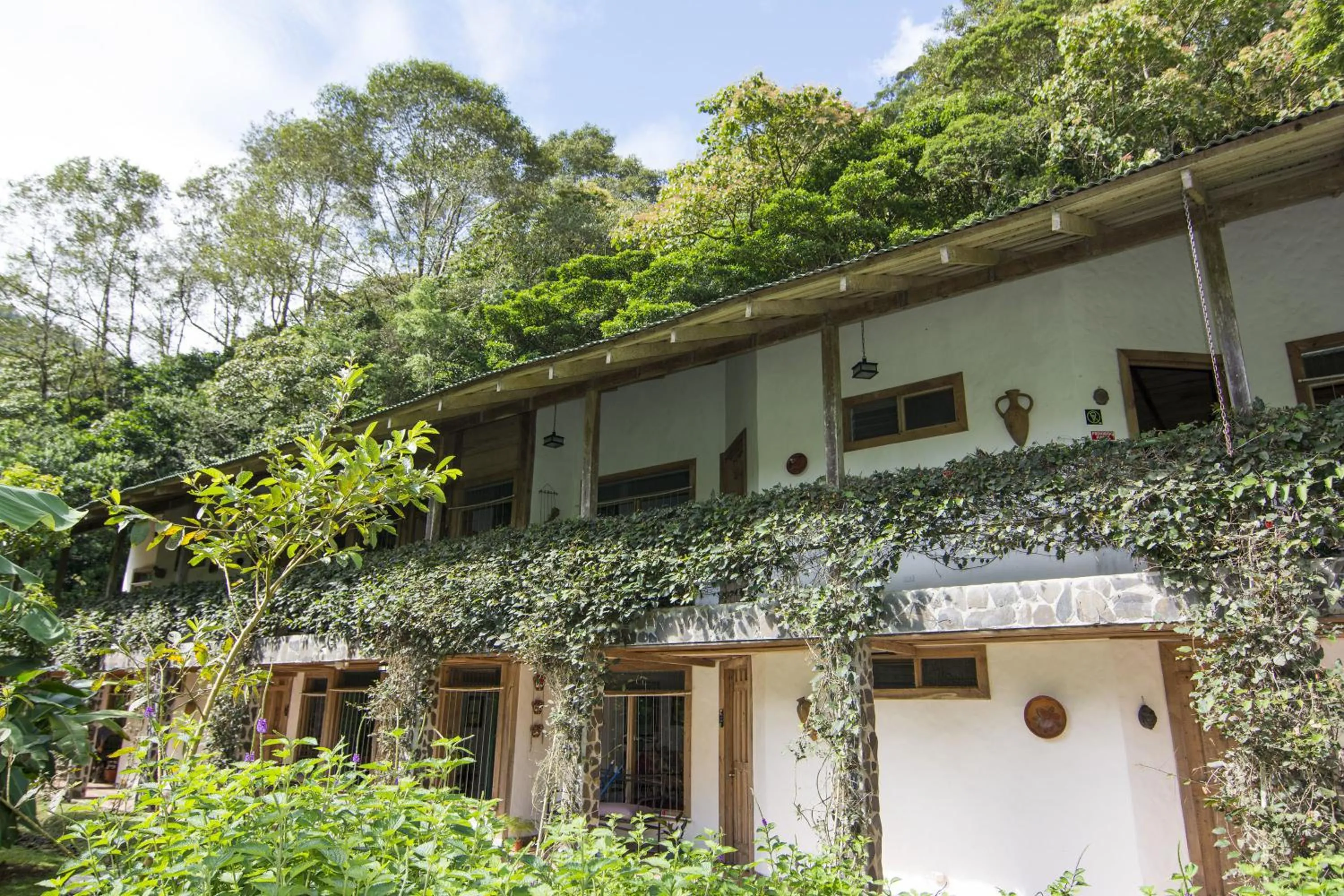 Facade/entrance in Bosque de Paz Reserva Biologica