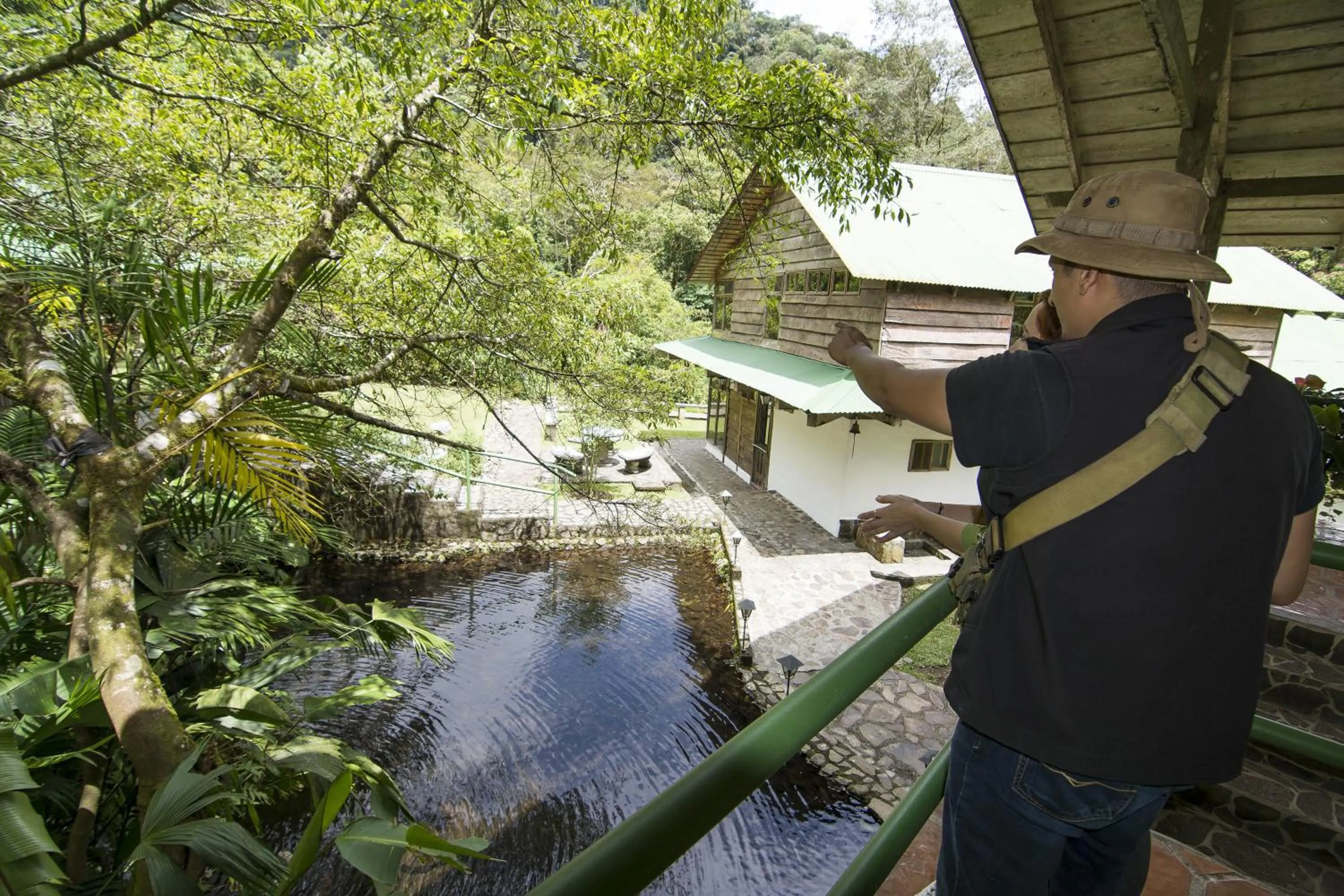 Garden in Bosque de Paz Reserva Biologica