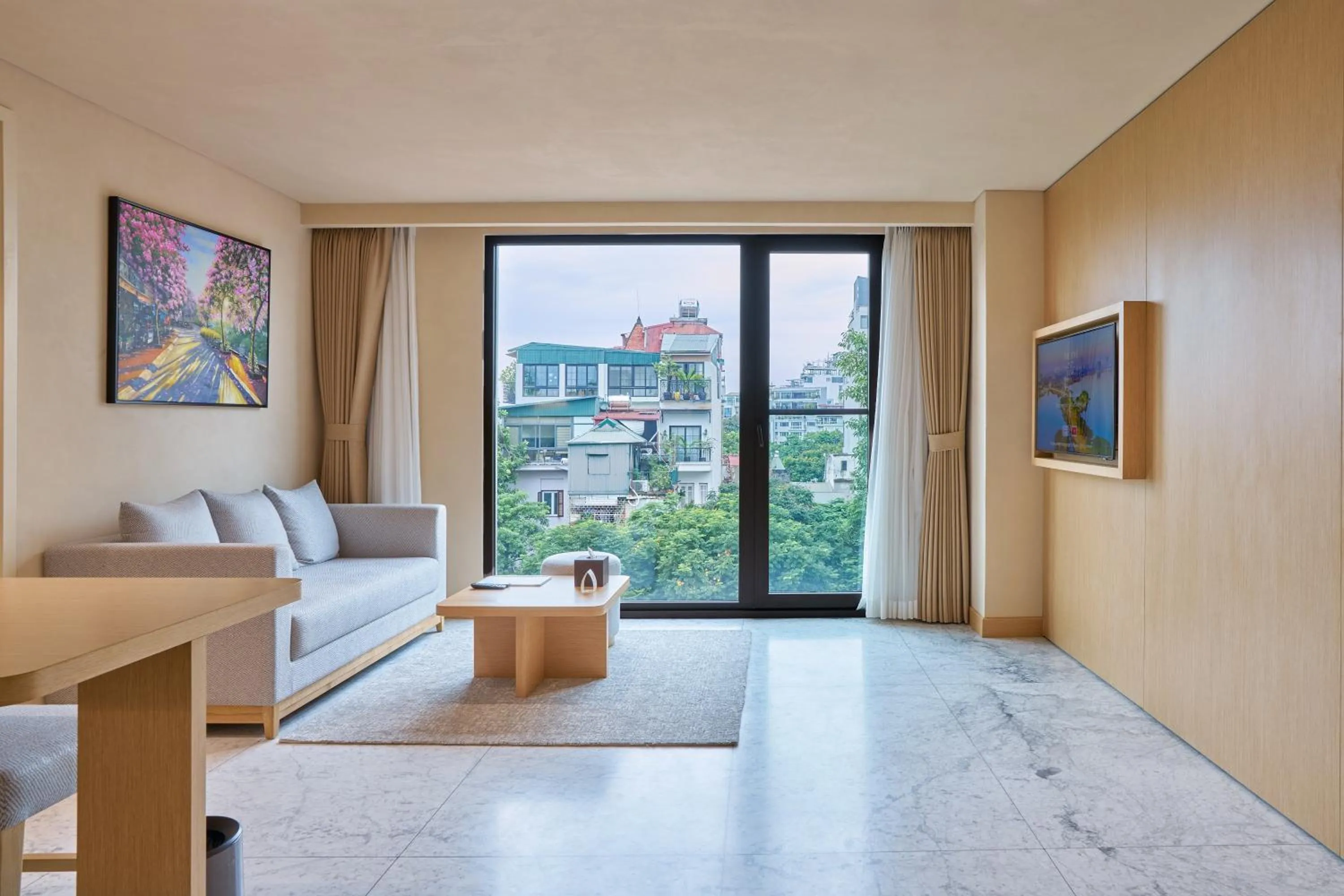 Living room in The Five Suites Lilas