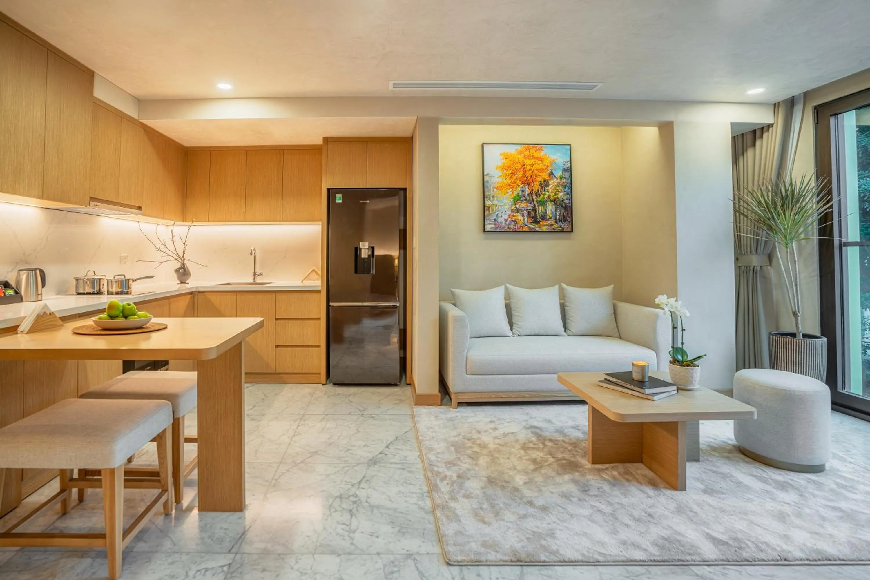 Living room in The Five Suites Lilas