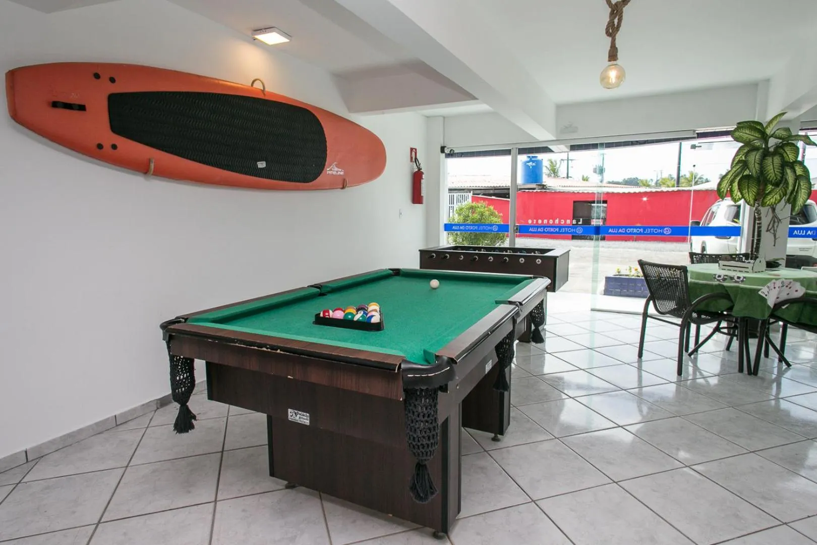 Game Room in Hotel Pousada Porto da Lua