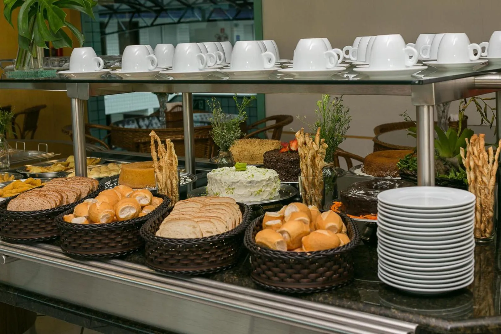 Breakfast in Hotel Pousada Porto da Lua