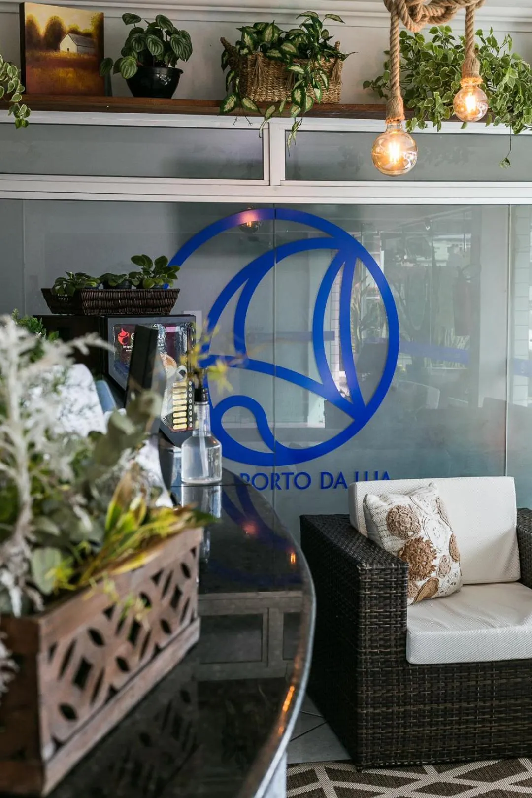 Lobby or reception in Hotel Pousada Porto da Lua