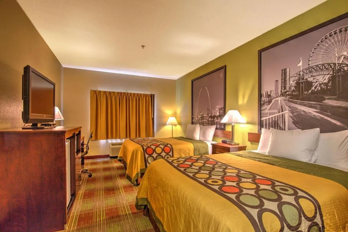 Bed in Super 8 by Wyndham Waterloo