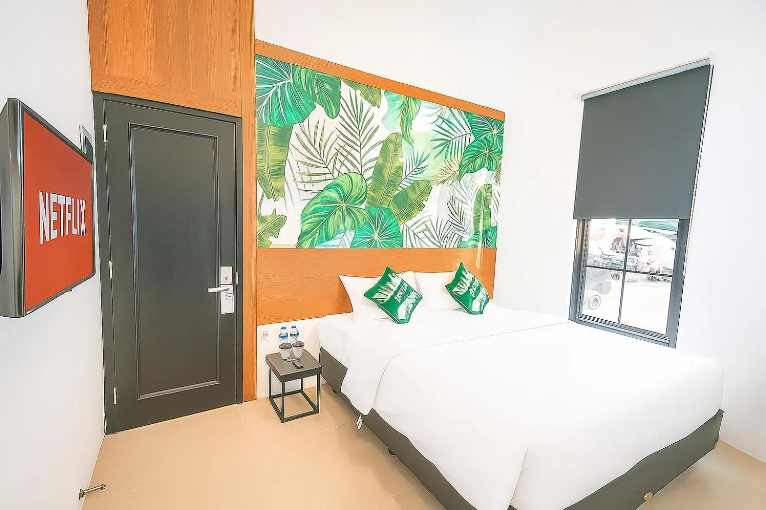 Bed in Nunia Tamansari Hotel