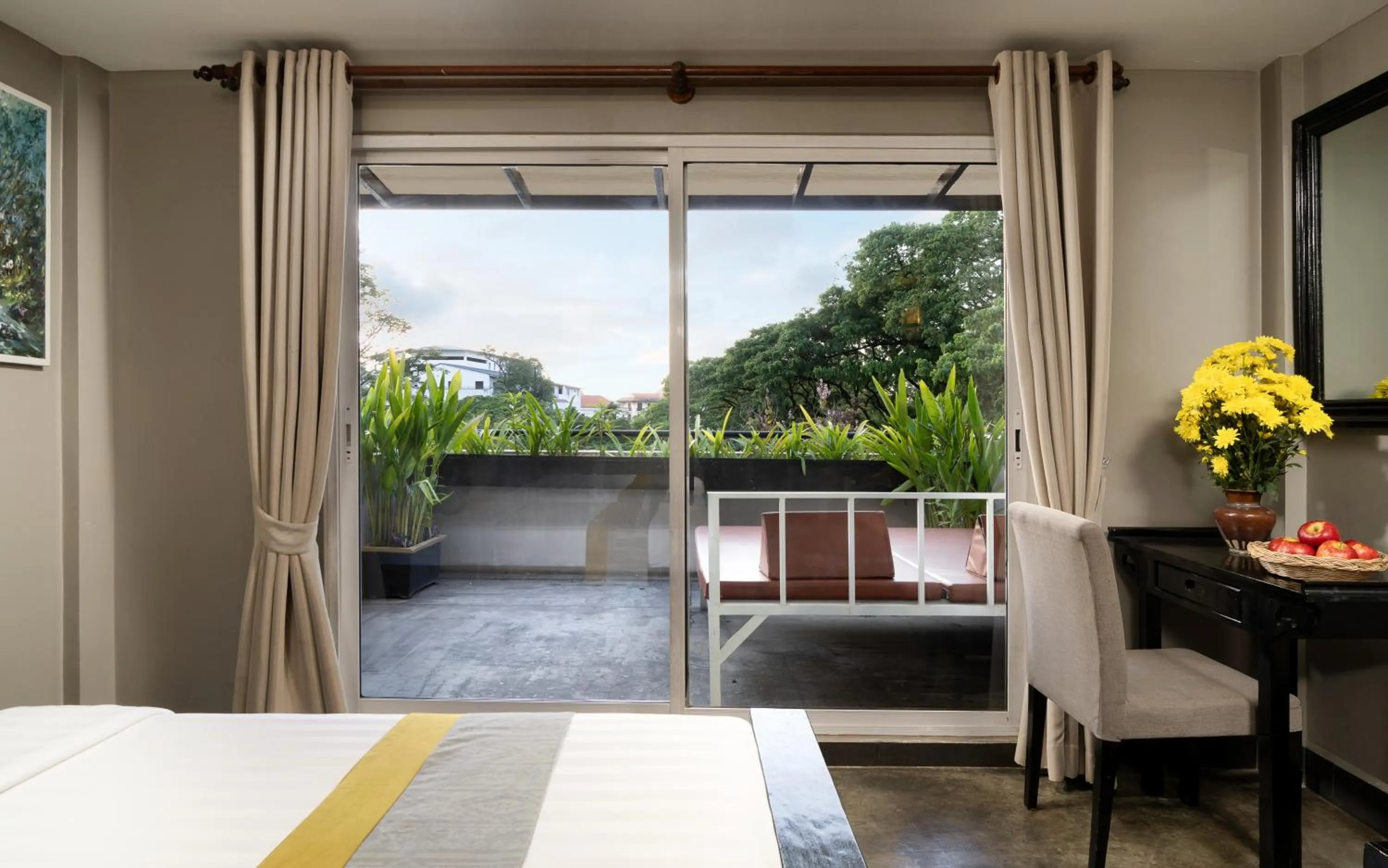 Bed in Dusit Hotel Siem Reap