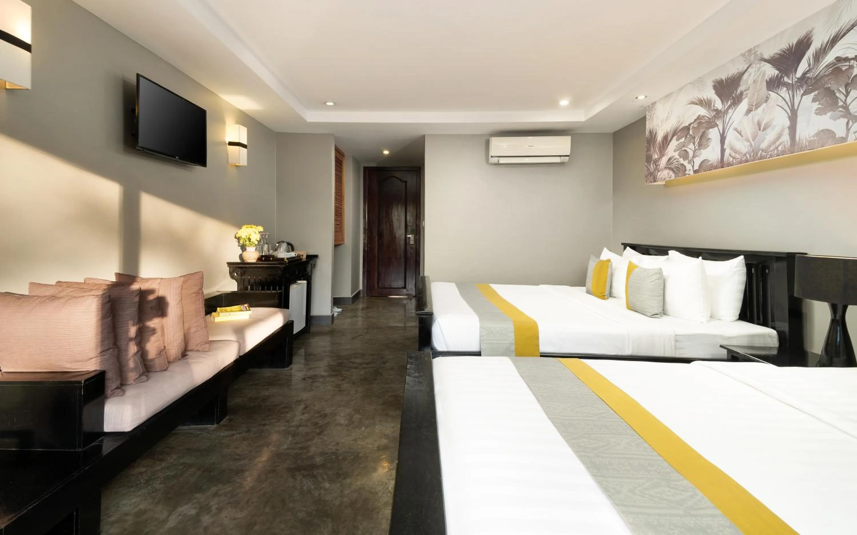 Bed in Dusit Hotel Siem Reap