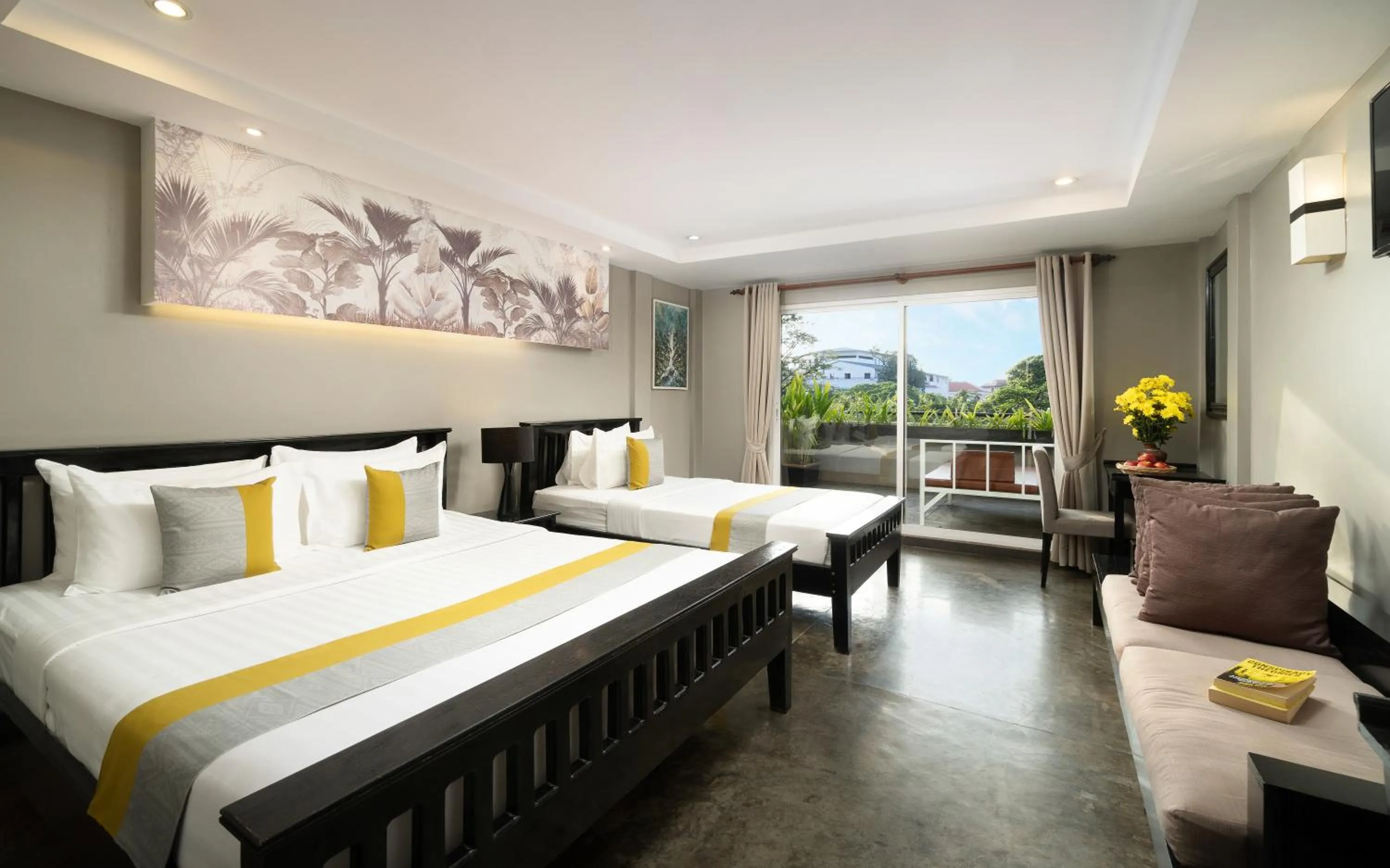 Bed in Dusit Hotel Siem Reap