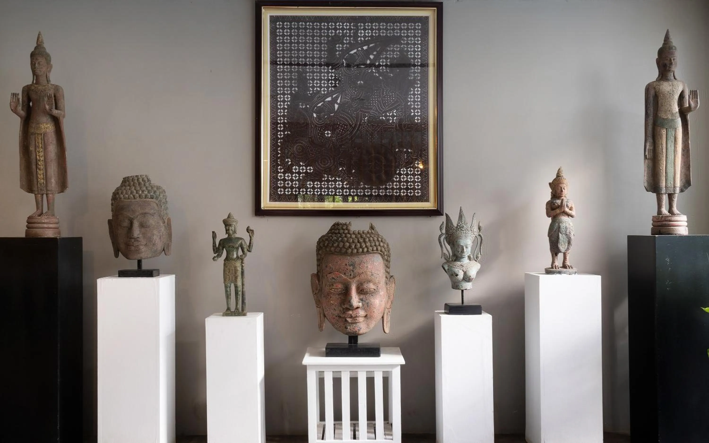 Decorative detail in Dusit Hotel Siem Reap