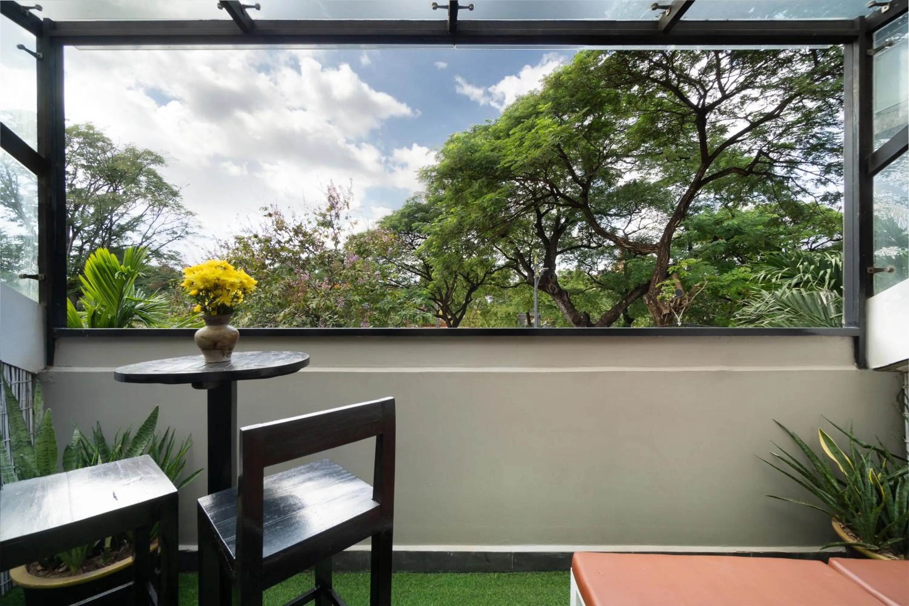 Patio in Dusit Hotel Siem Reap
