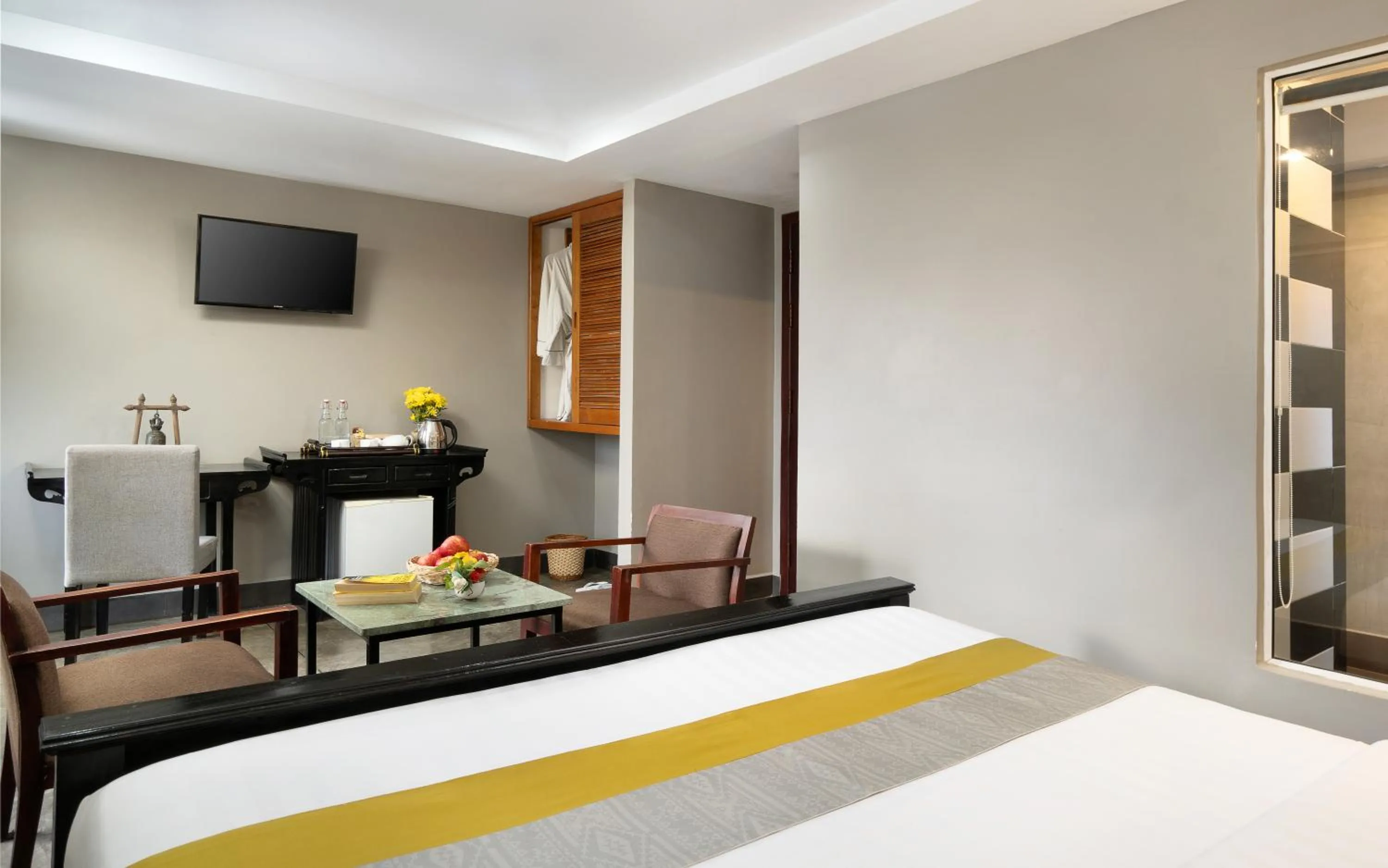 Bed in Dusit Hotel Siem Reap