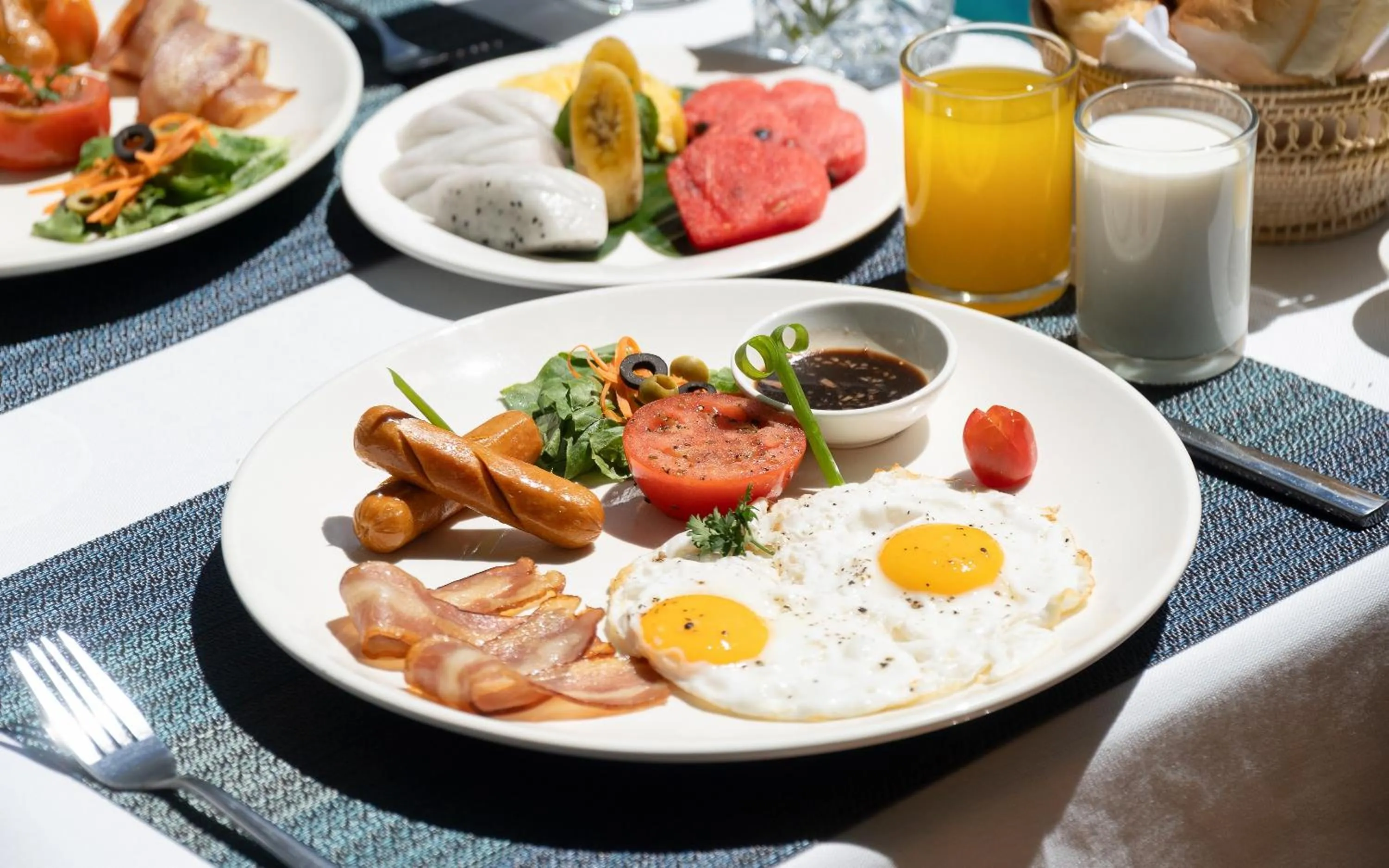 Breakfast in Dusit Hotel Siem Reap