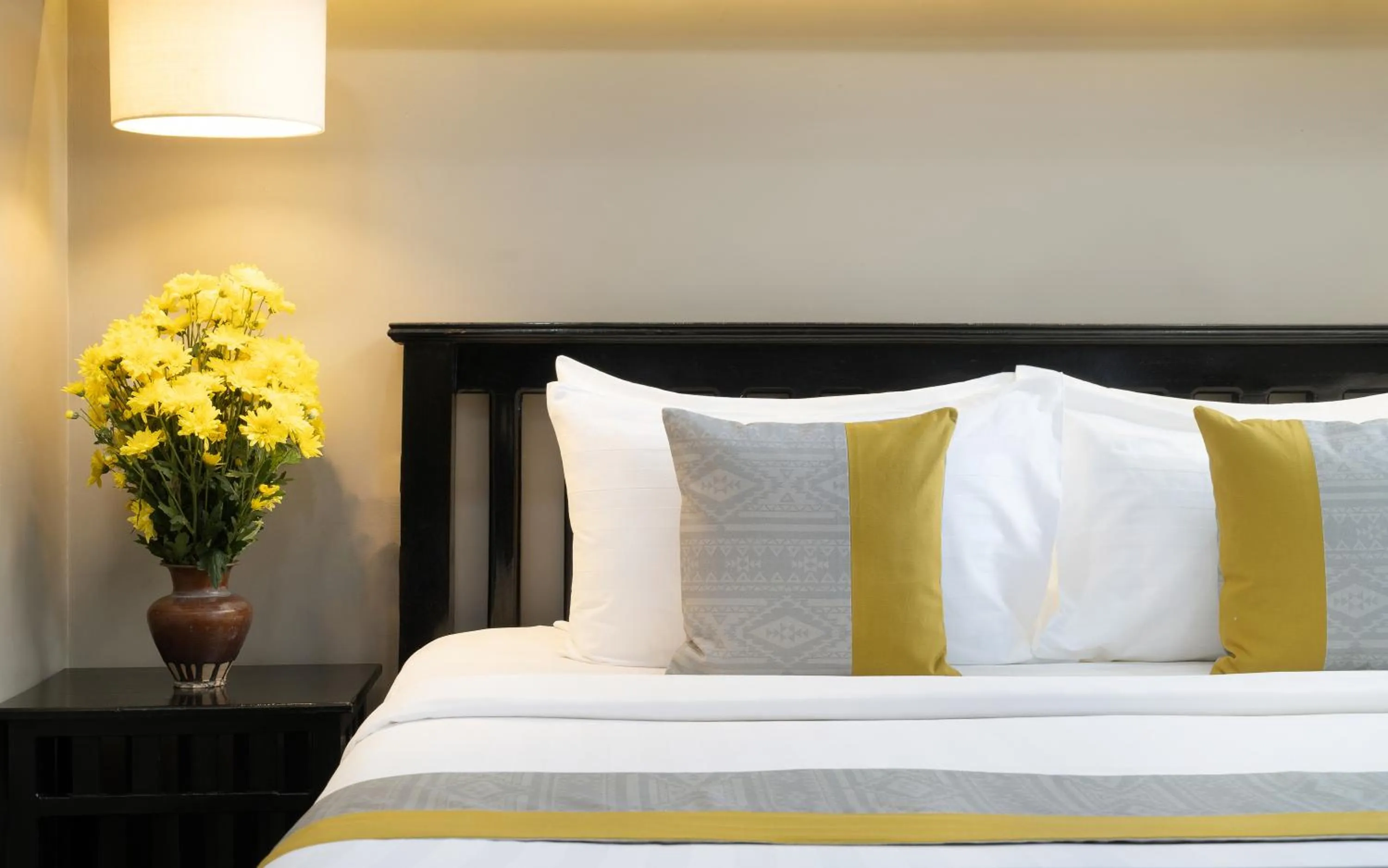 Bed in Dusit Hotel Siem Reap