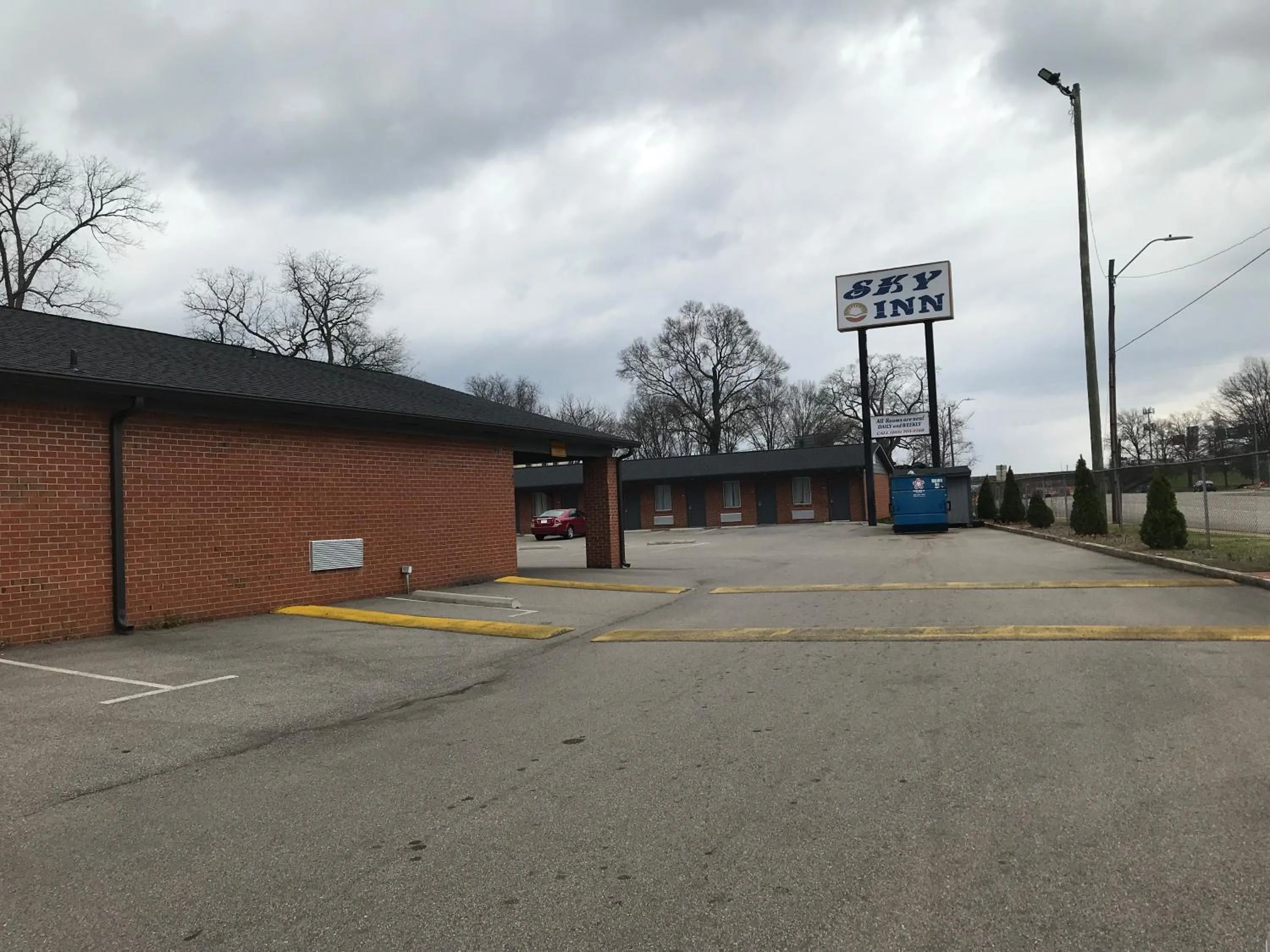 Property building in Sky Inn Hotel