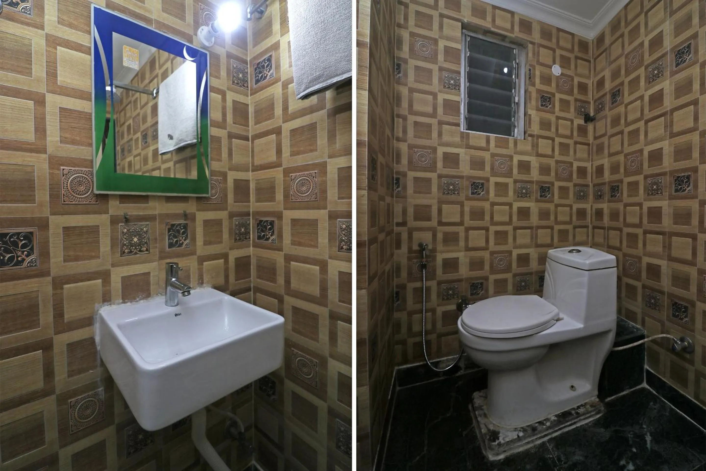 Bathroom in Hotel O by OYO A G Residency & Son