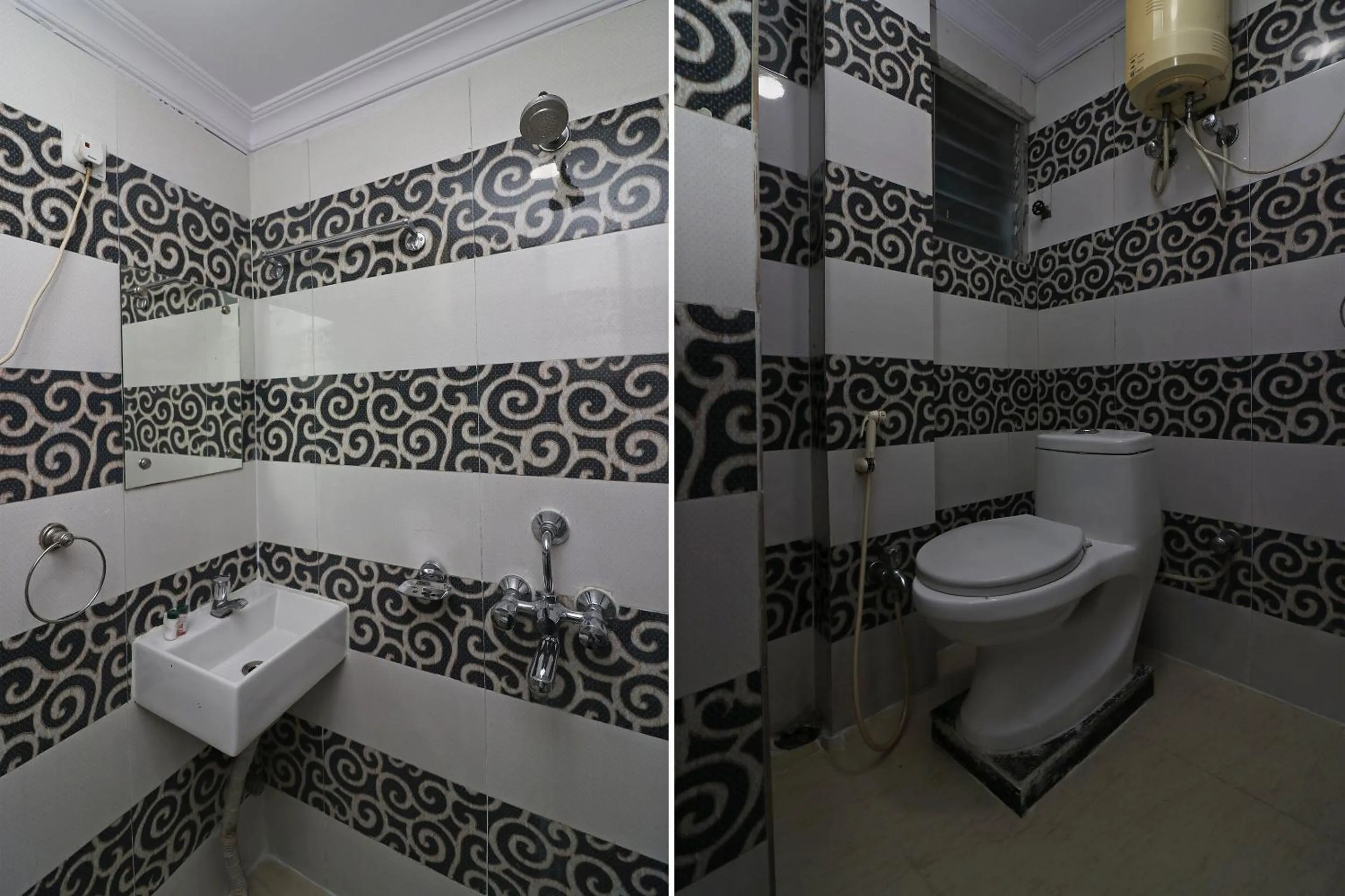 Bathroom in Hotel O by OYO A G Residency & Son