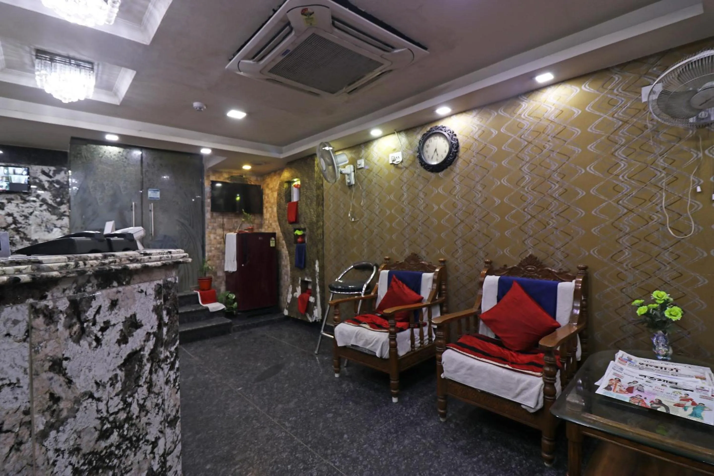 Lobby or reception in Hotel O by OYO A G Residency & Son
