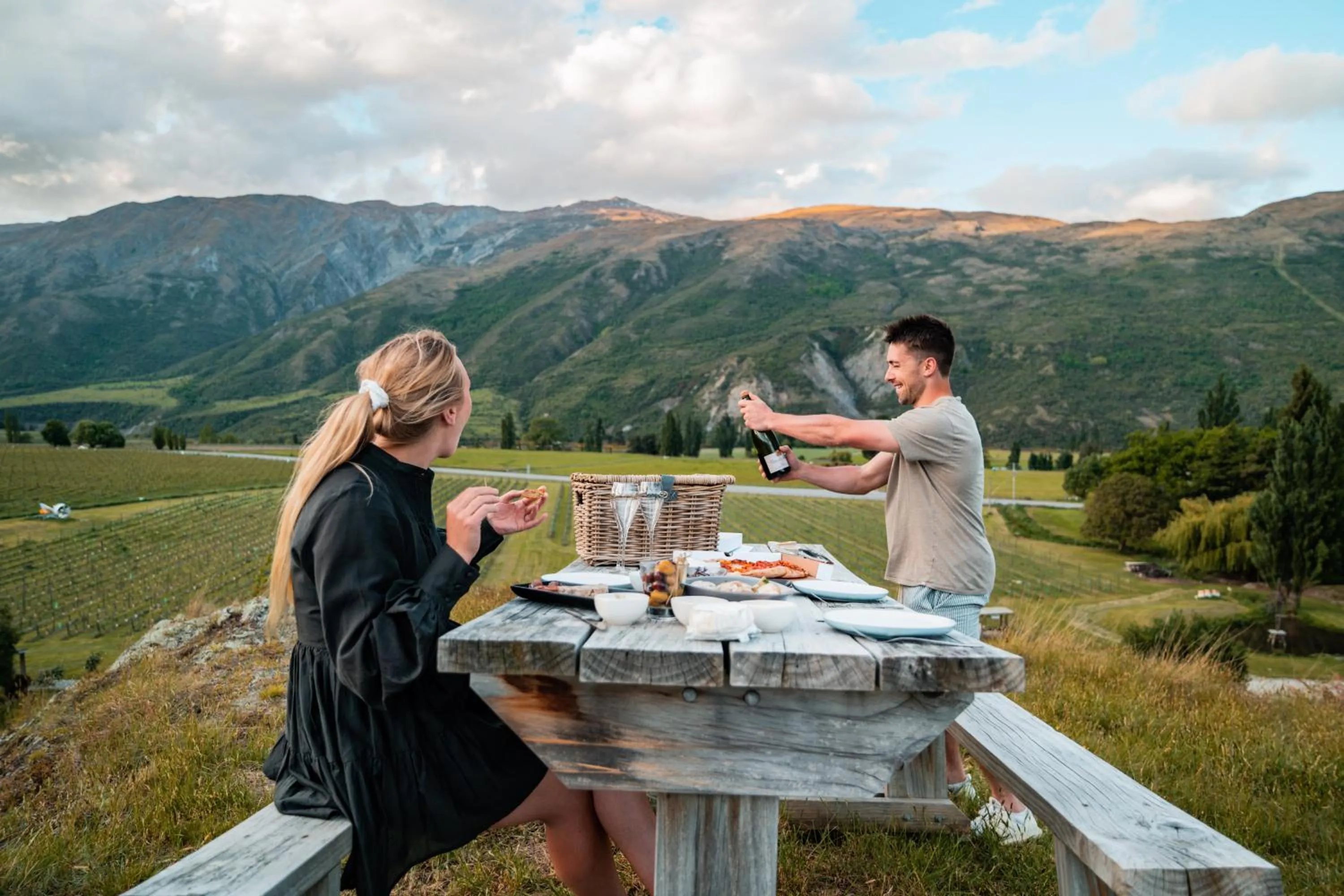 People in Cottages at Kinross