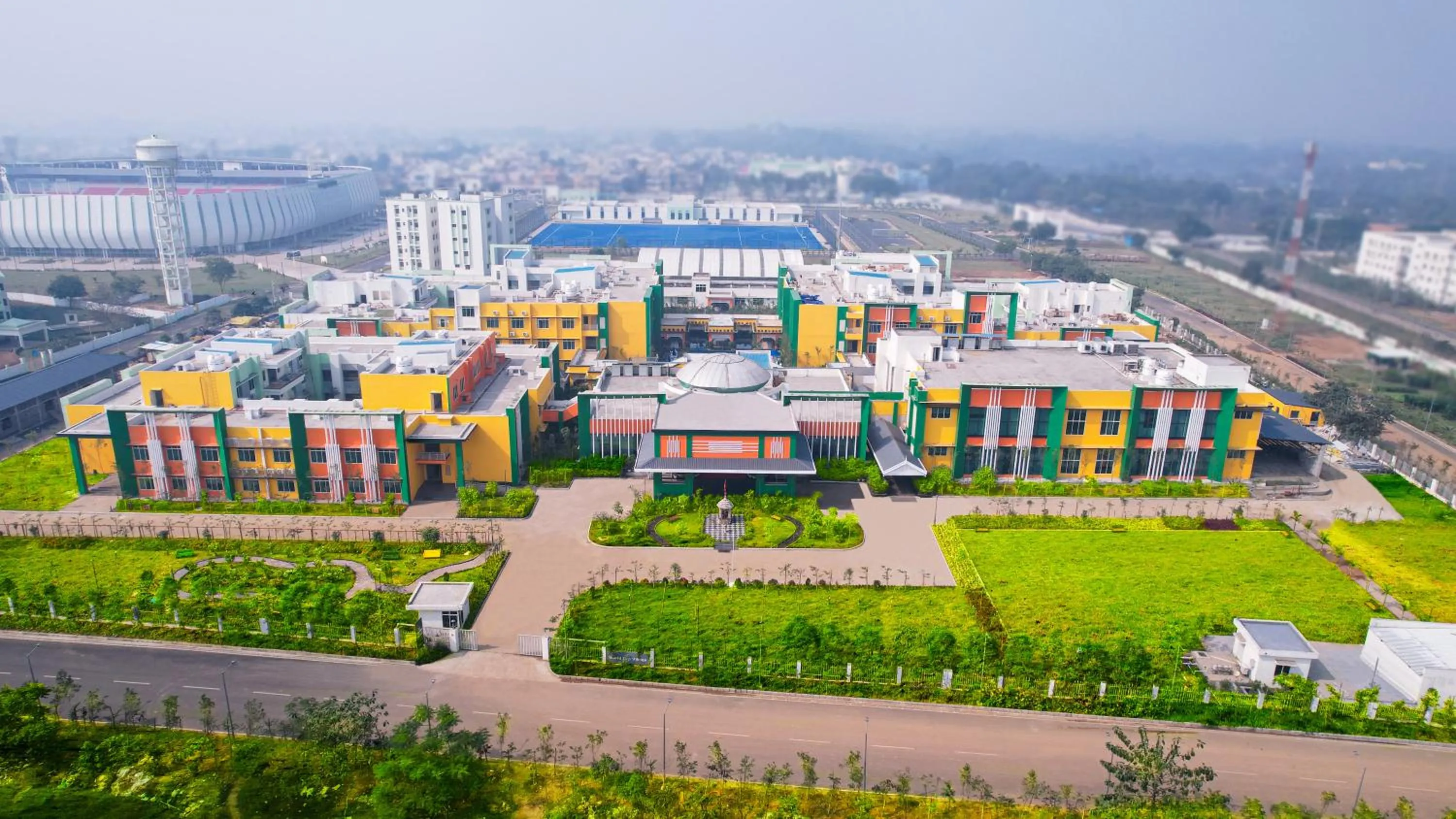 Property building in Mayfair World Cup Village