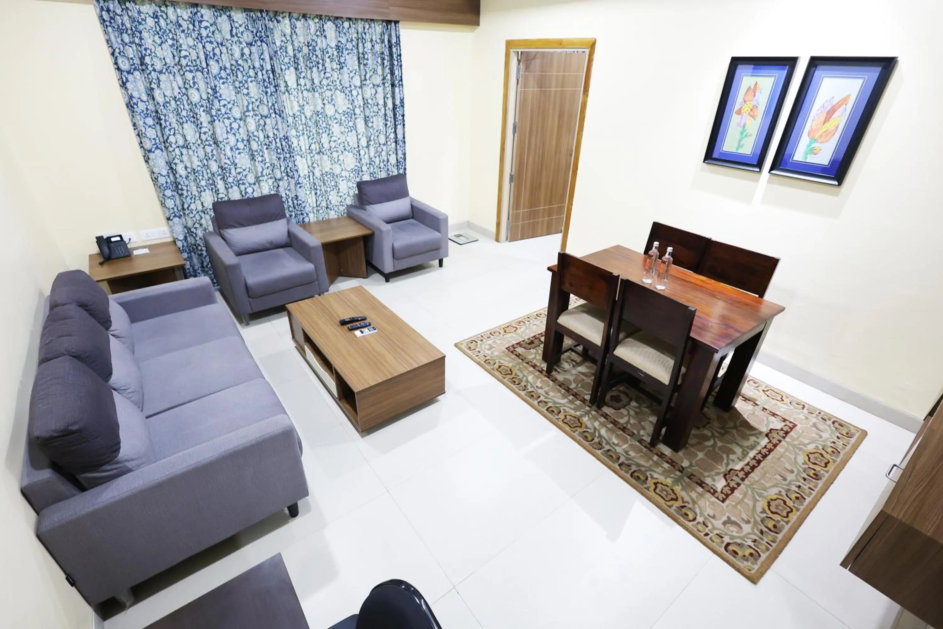 Living room in Mayfair World Cup Village