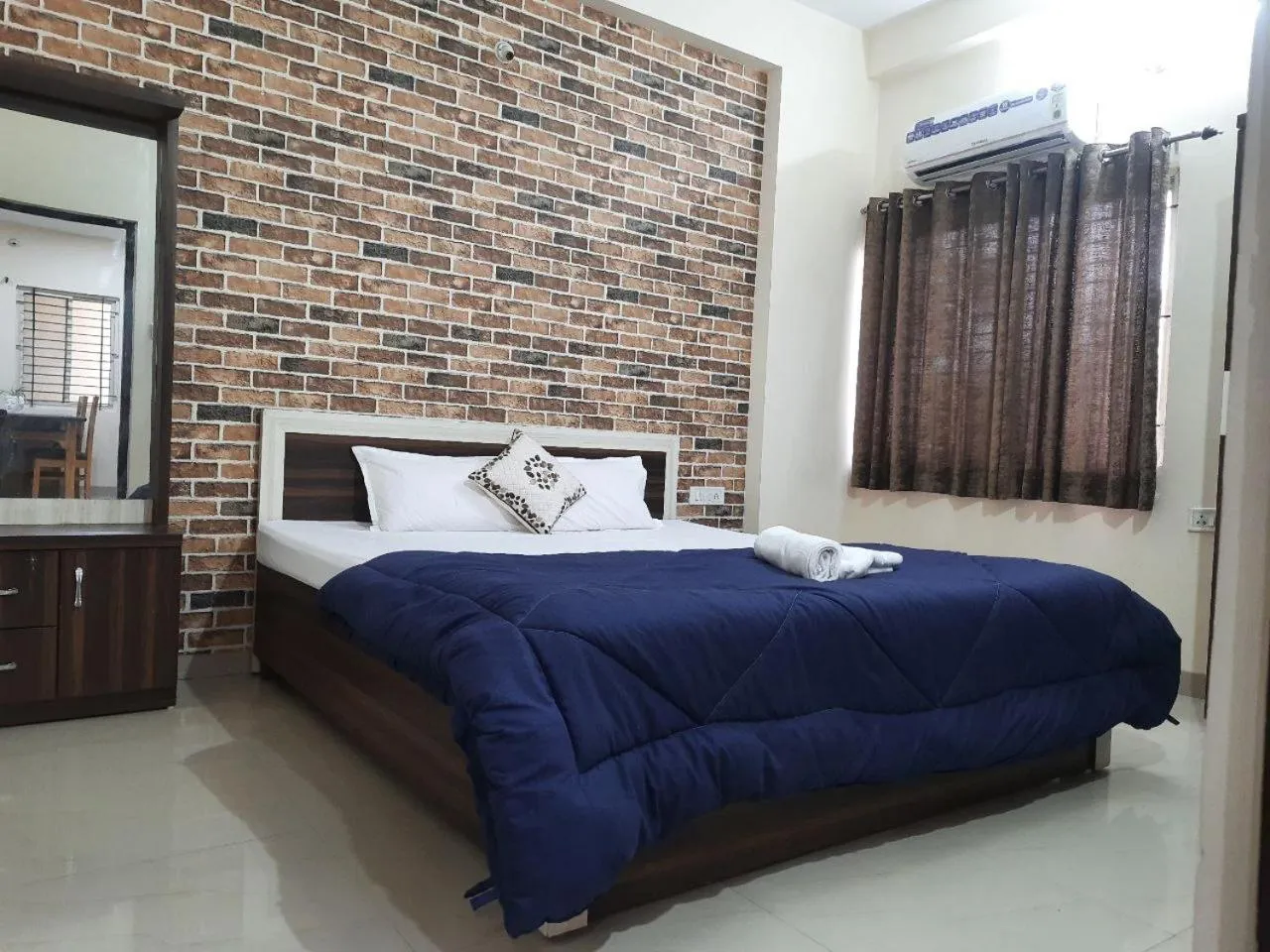 Bed in Staeg Heart of City 2BHK 201