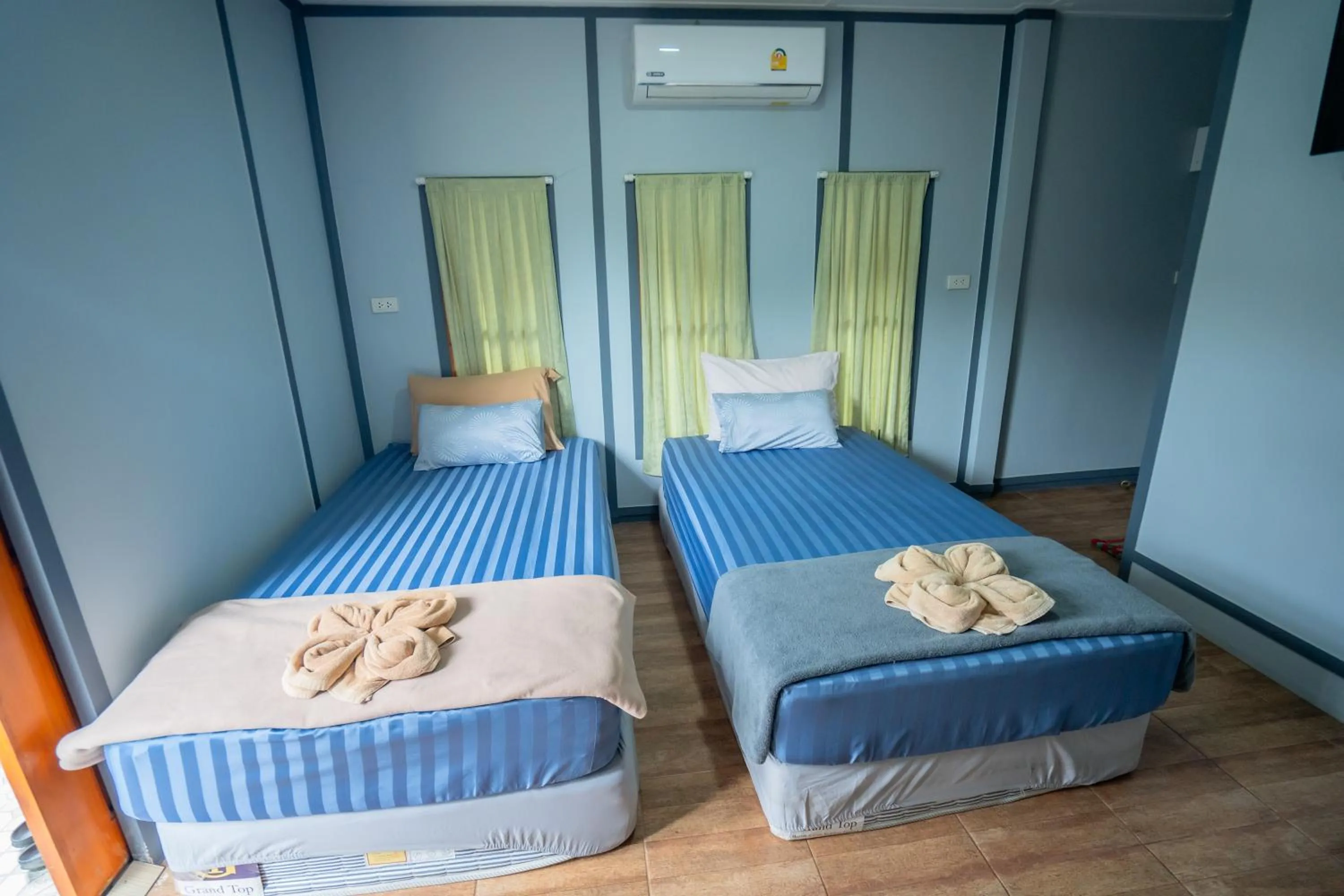 Bed in Ban Suan Bang Toei Homestay