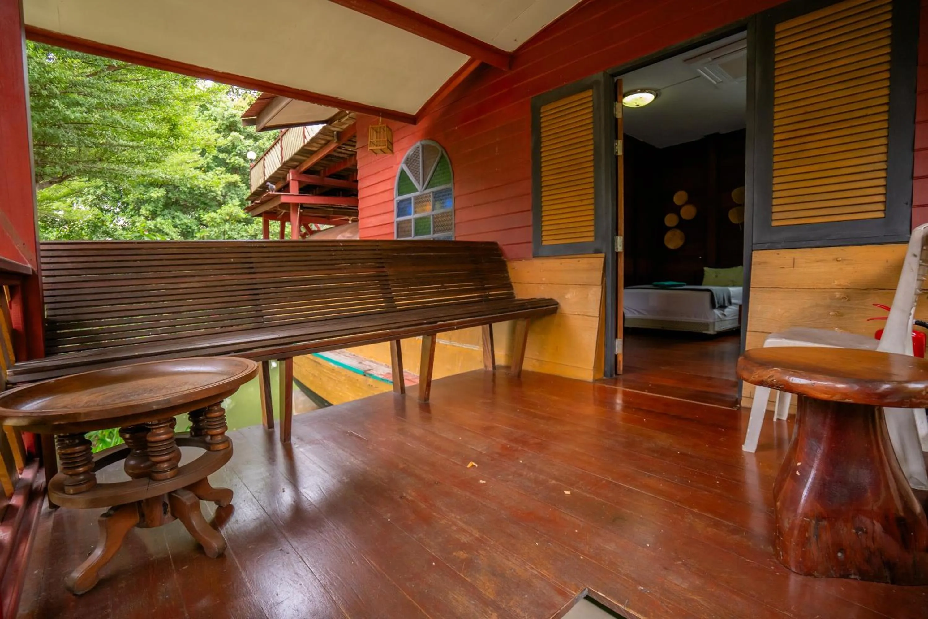 Living room in Ban Suan Bang Toei Homestay