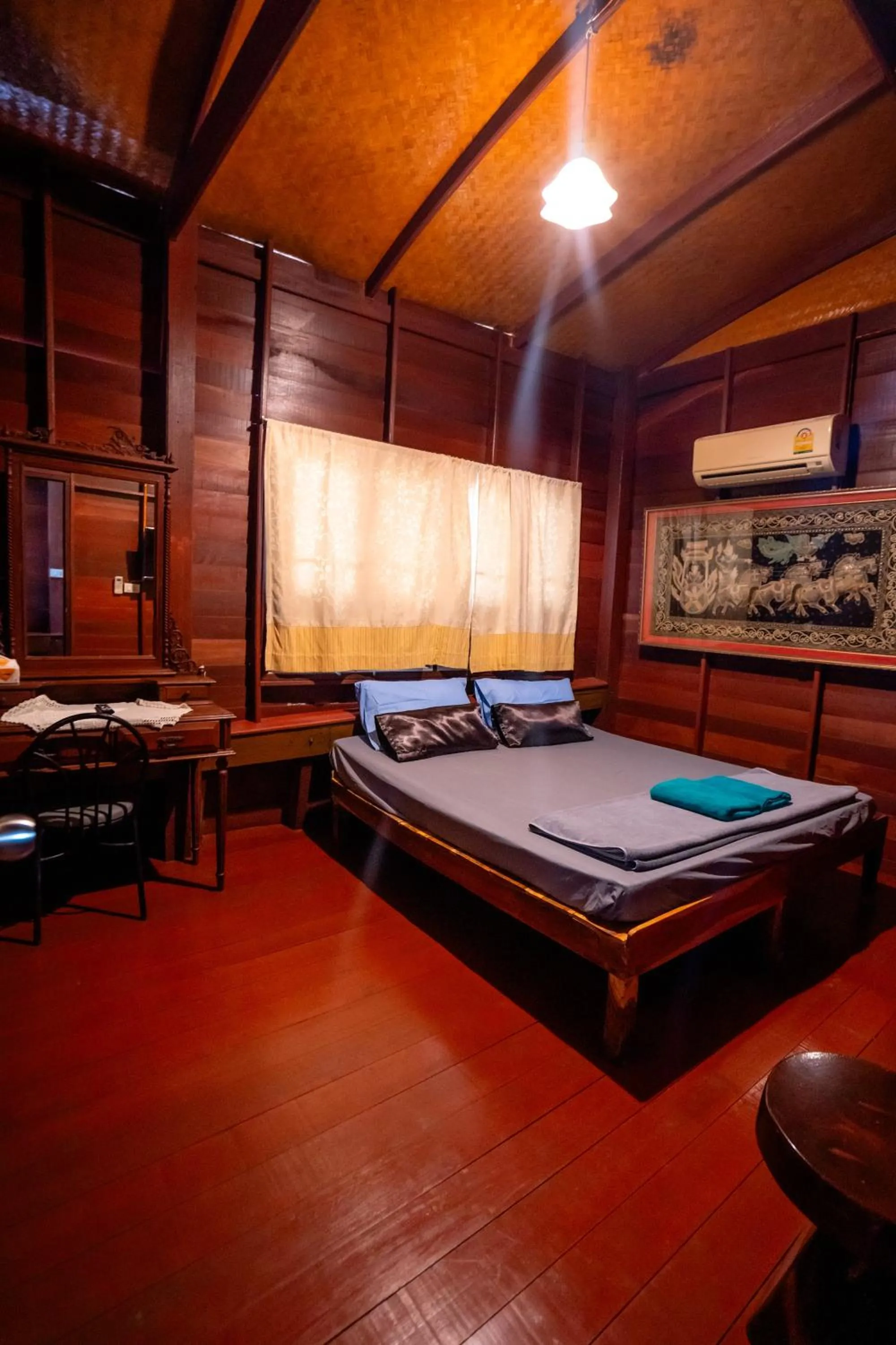 Bed in Ban Suan Bang Toei Homestay