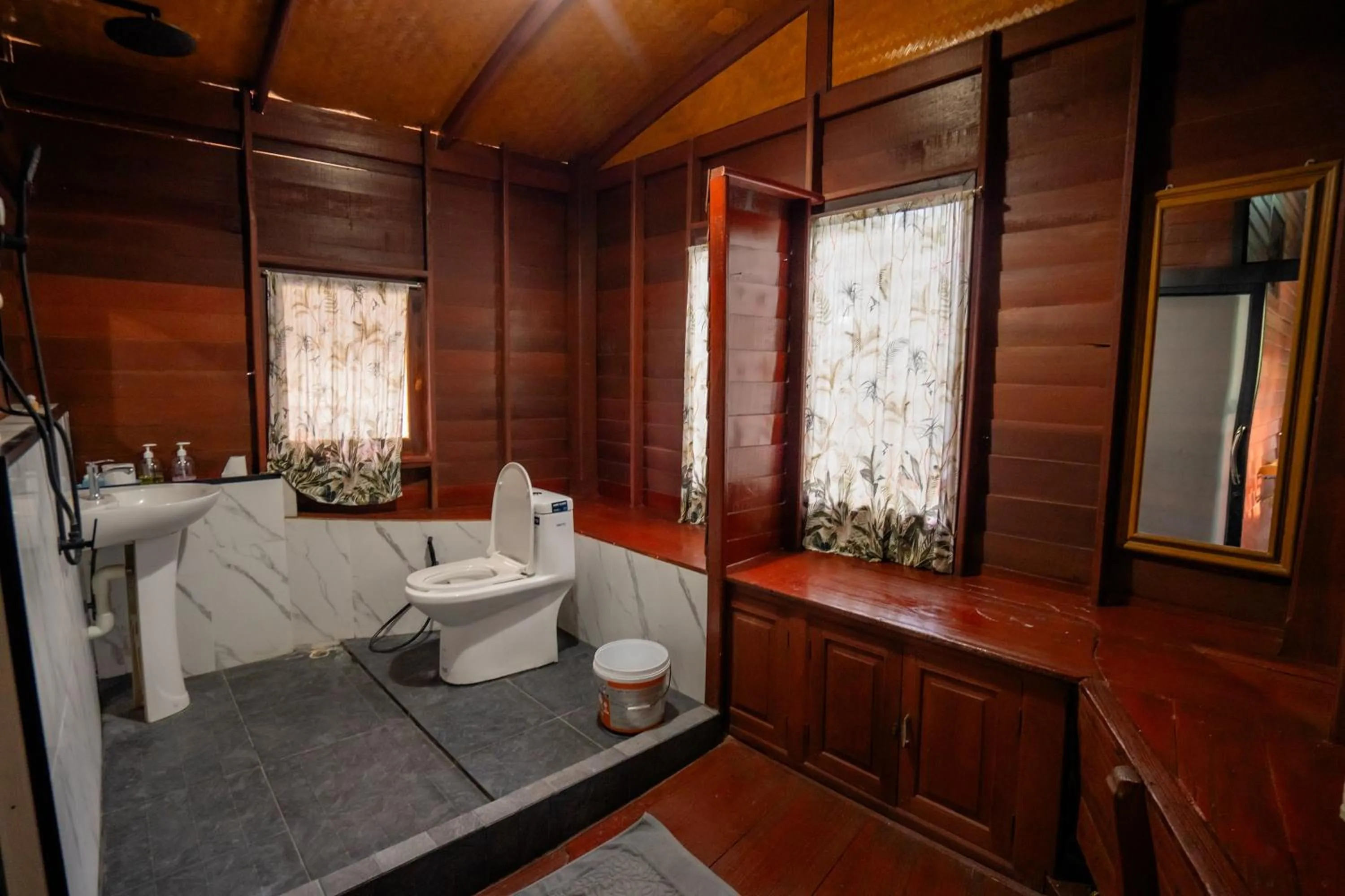 Bathroom in Ban Suan Bang Toei Homestay