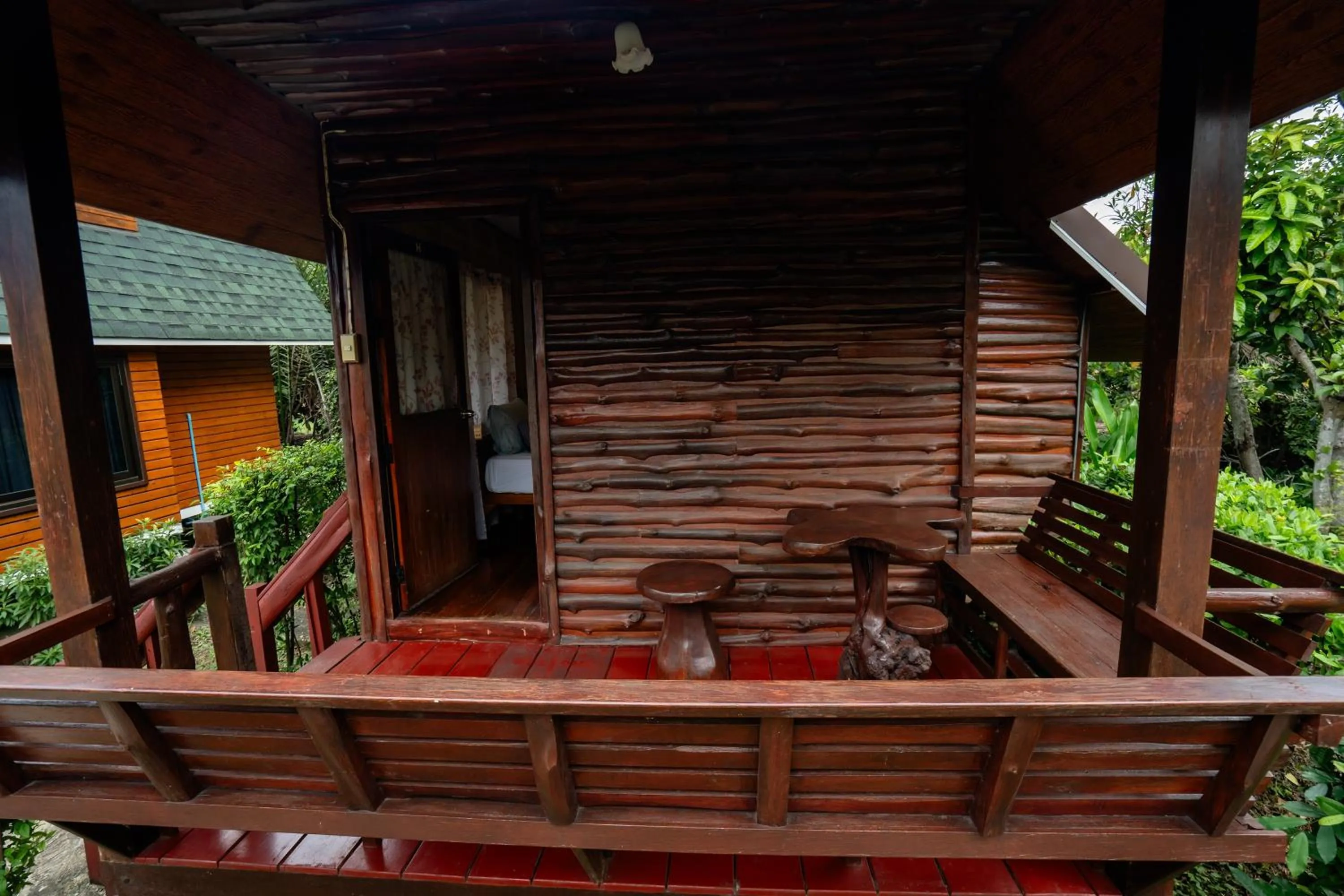 Balcony/Terrace in Ban Suan Bang Toei Homestay