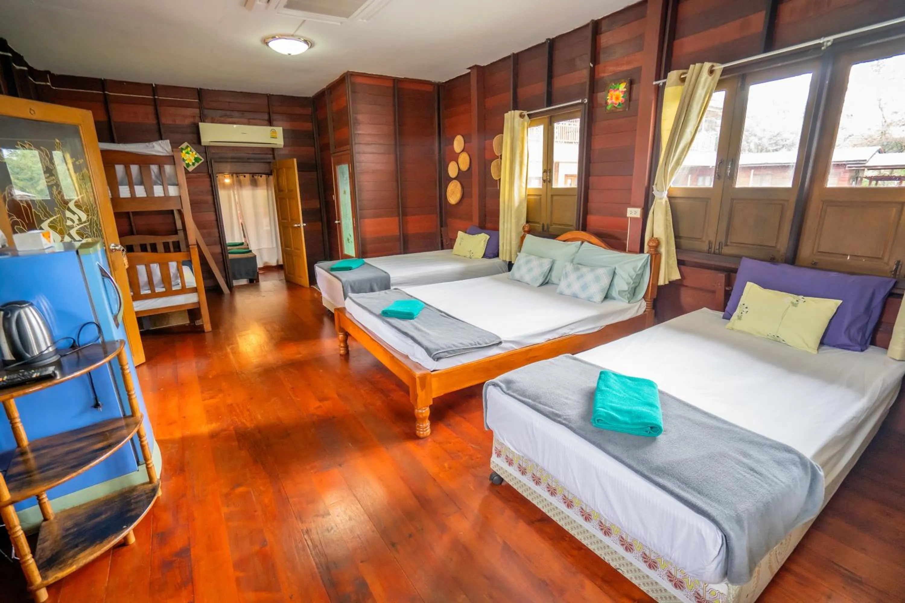 Bedroom, Bed in Ban Suan Bang Toei Homestay