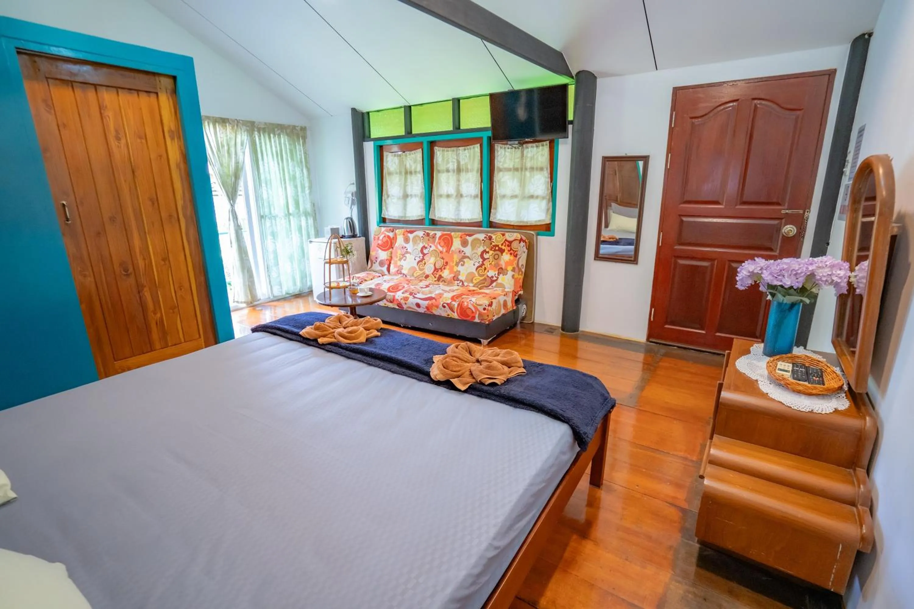 Bedroom, Bed in Ban Suan Bang Toei Homestay