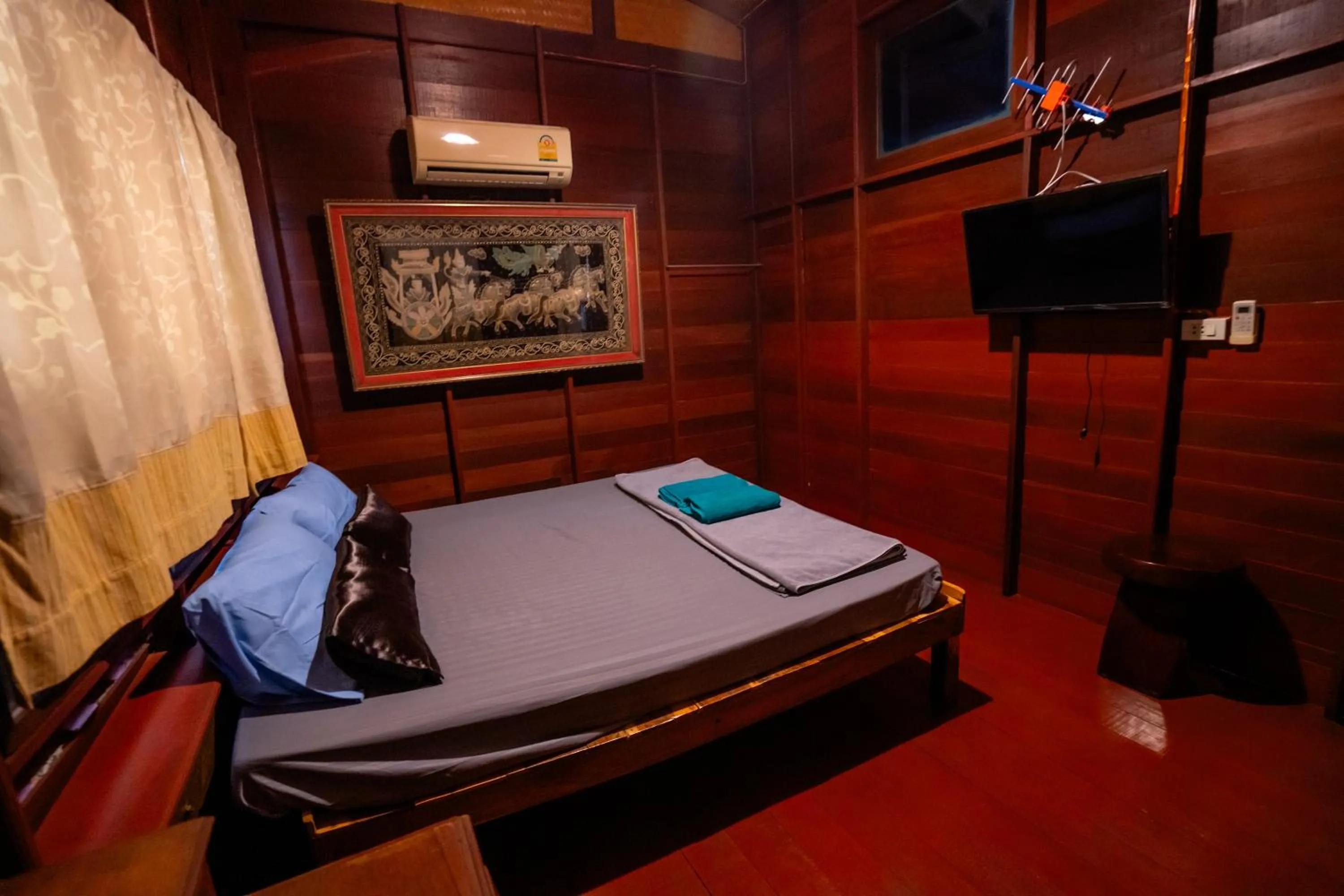 Bed in Ban Suan Bang Toei Homestay