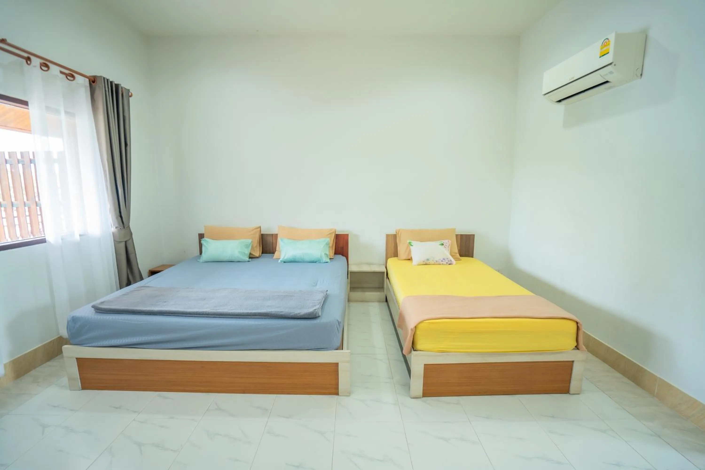 Bed in Ban Suan Bang Toei Homestay